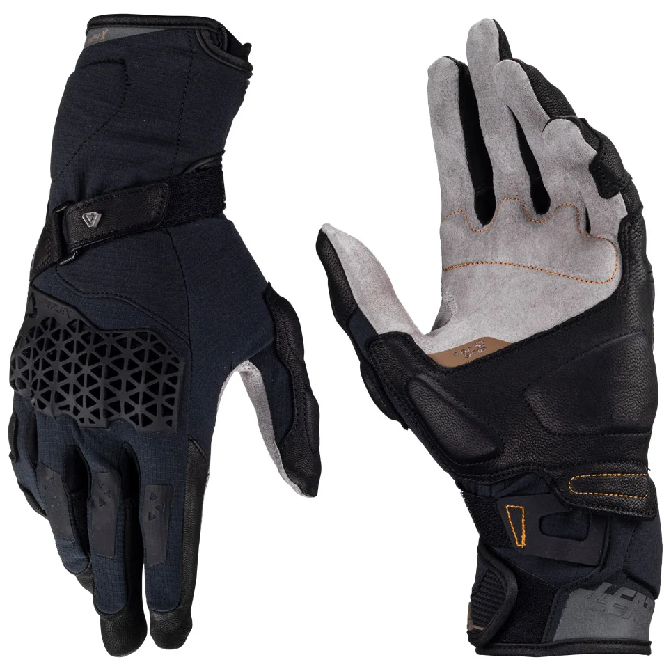Leatt Leatt ADV 7.5 X-Flow Textile Gloves - Stealth Black / Grey