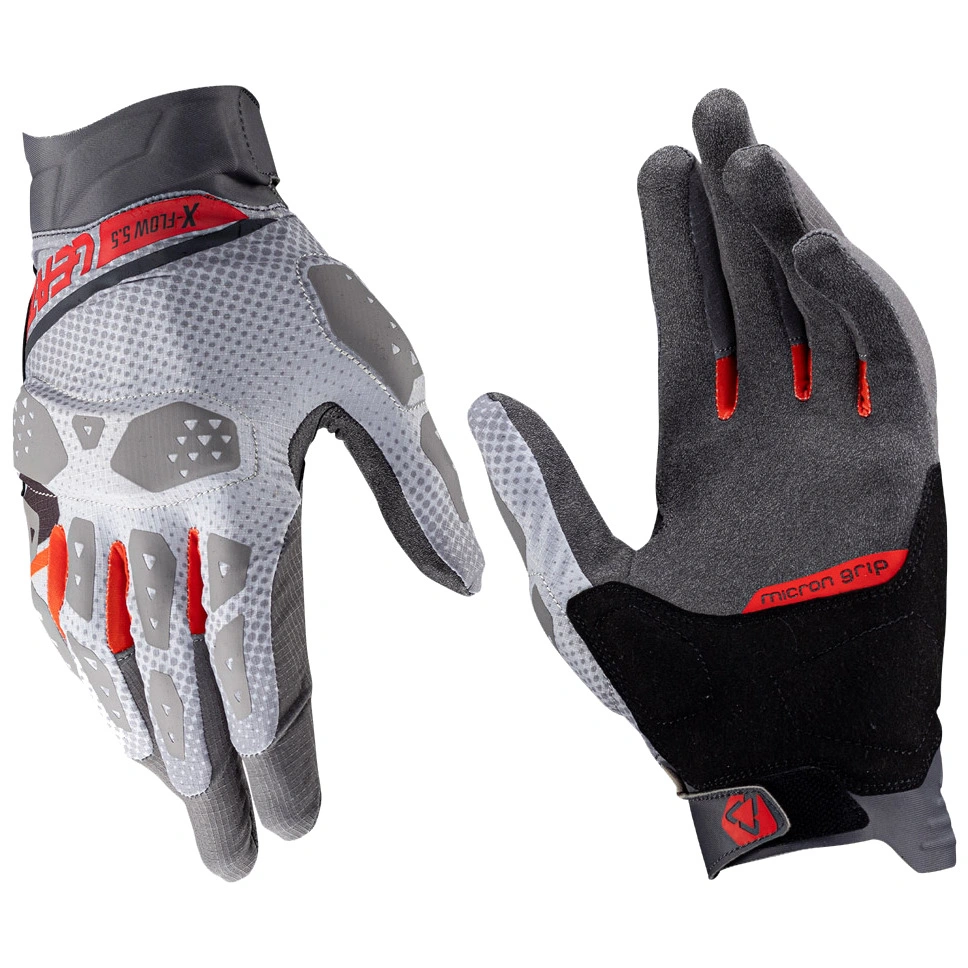 Leatt Leatt ADV 5.5 X-Flow Short Gloves - Mist Grey