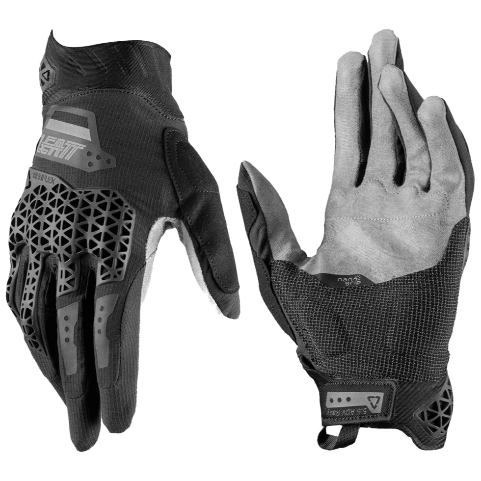 Leatt Leatt ADV 5.5 Rally Textile Gloves - Stealth Black / Grey