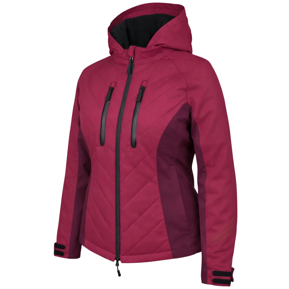 Spada Spada Ladies Bella WP Quilted Textile Jacket - Port Red