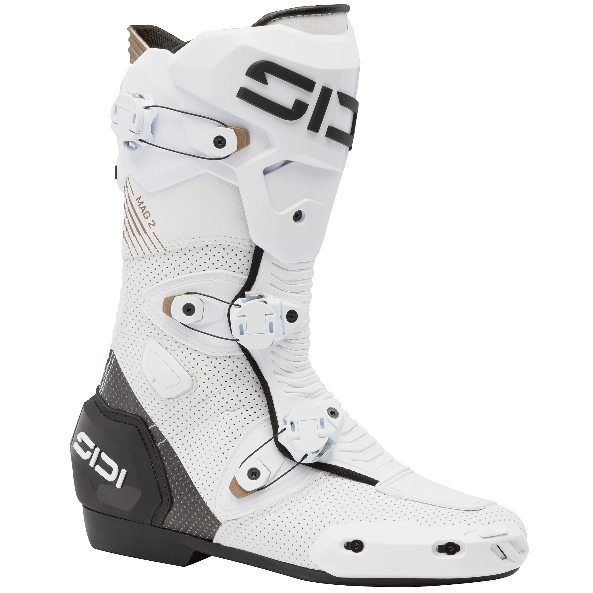 Sidi Sidi Mag-2 Air CE Boots - White / Black