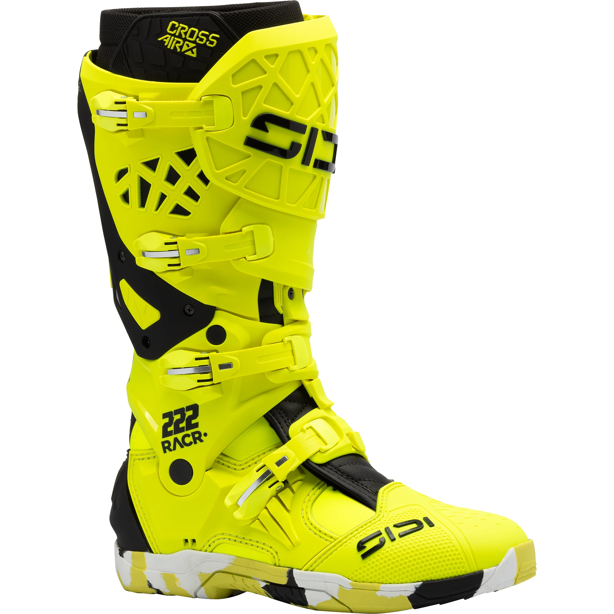 Sidi Sidi Crossair X CE Boots - Racer Limited Edition Fluo Yellow