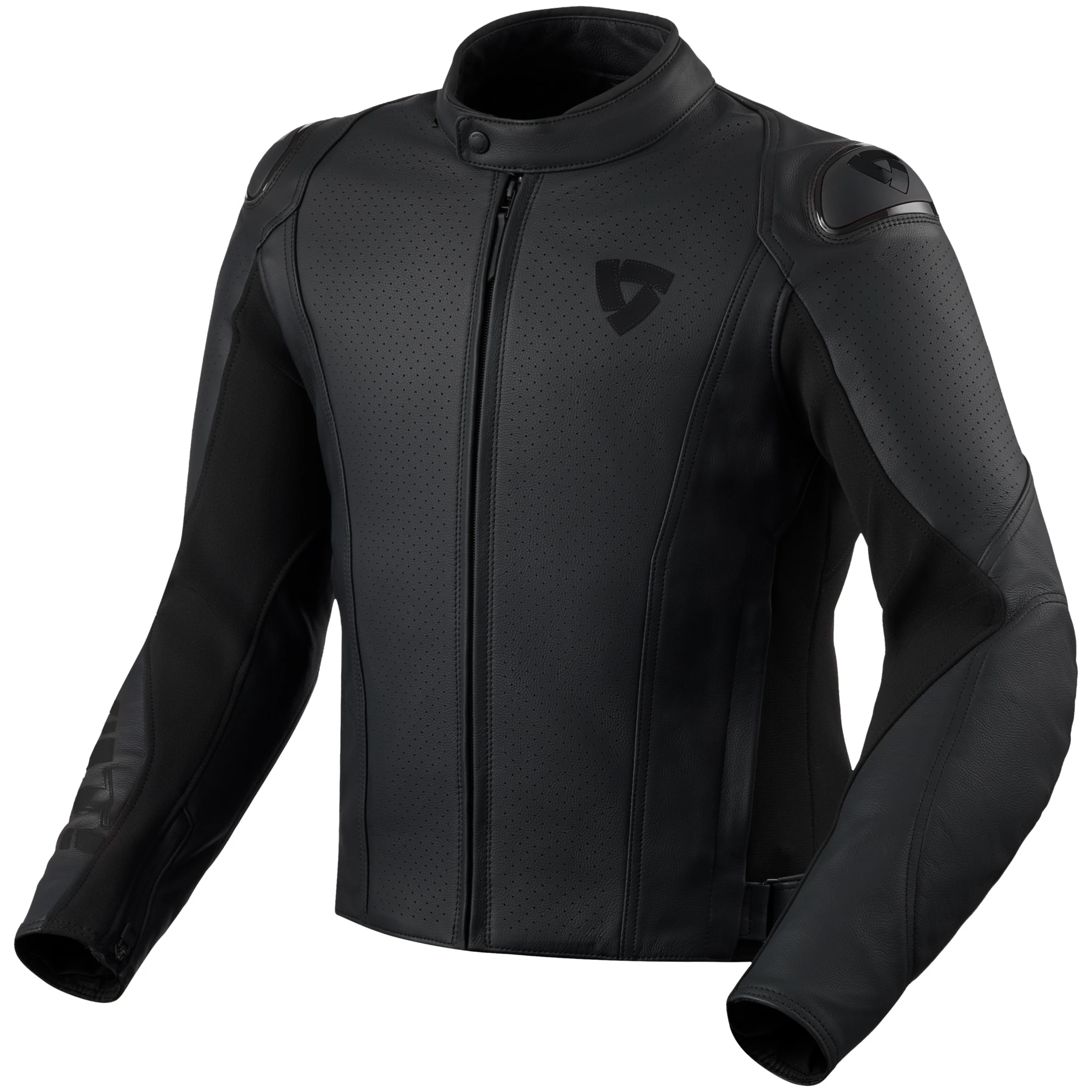 Rev'it Rev'it Quadratic Leather Jacket - Black