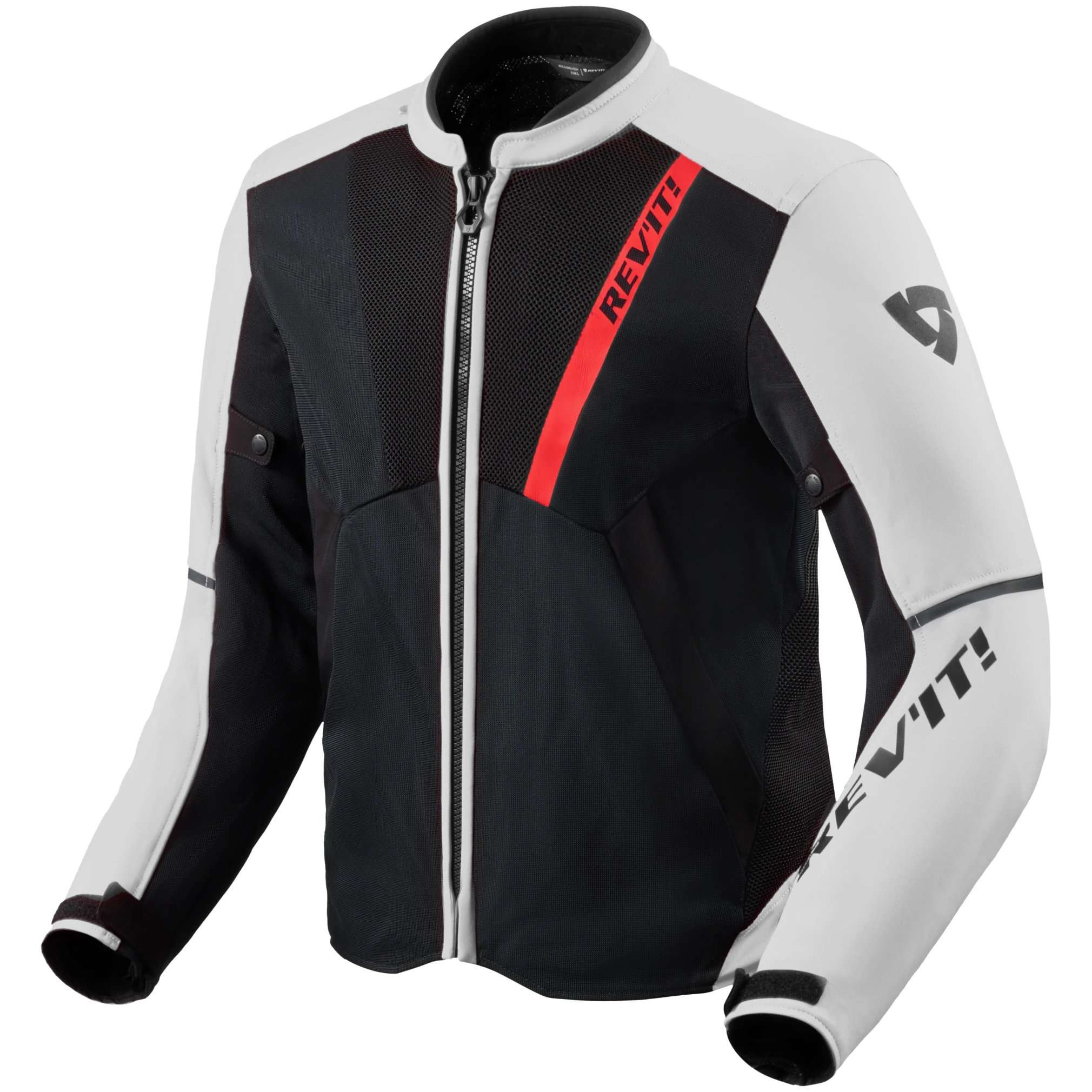 Rev'it Rev'it GT-R 4 Air Textile Jacket - Black / White