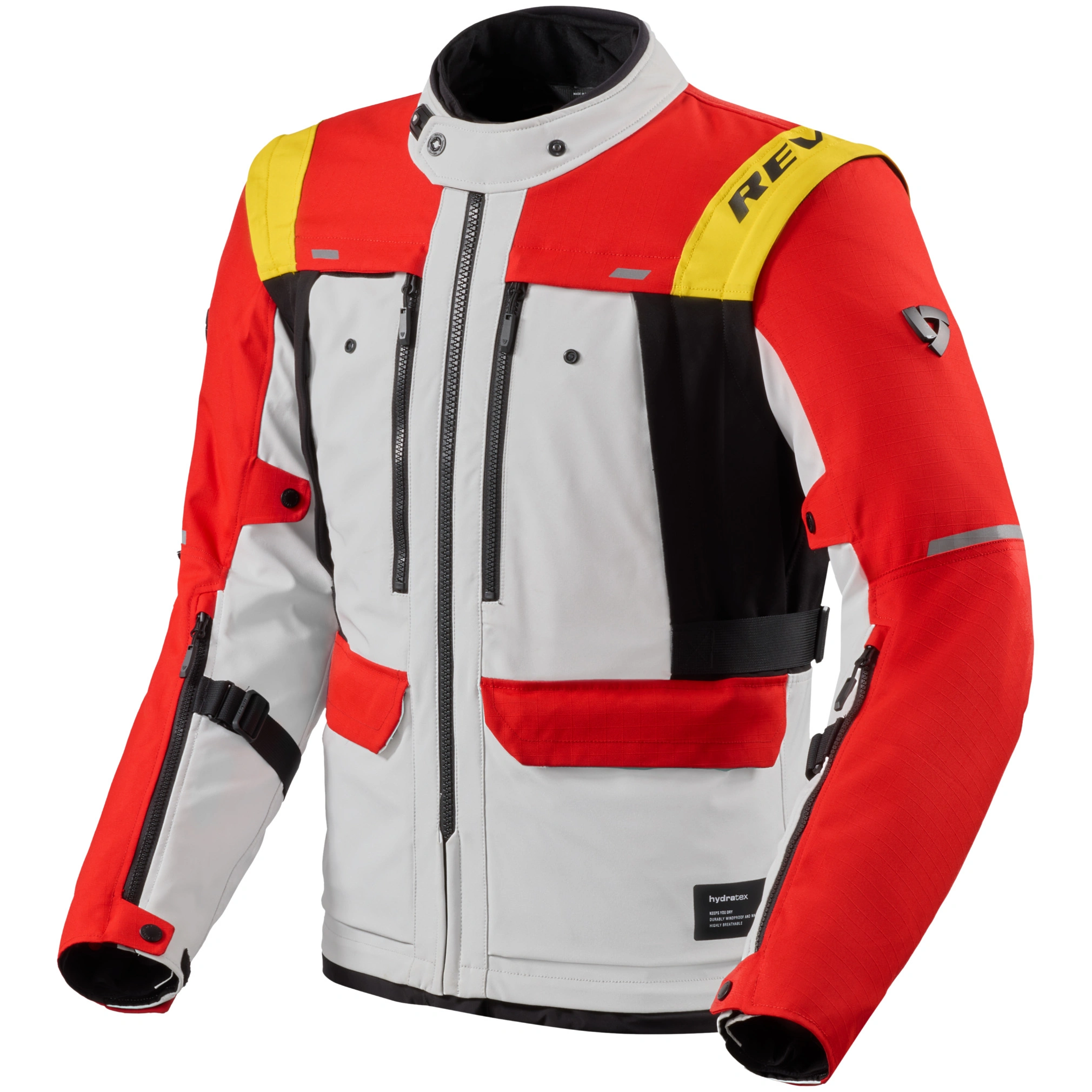 Rev'it Rev'it Offtrack 3 H2O Textile Jacket - Red / White
