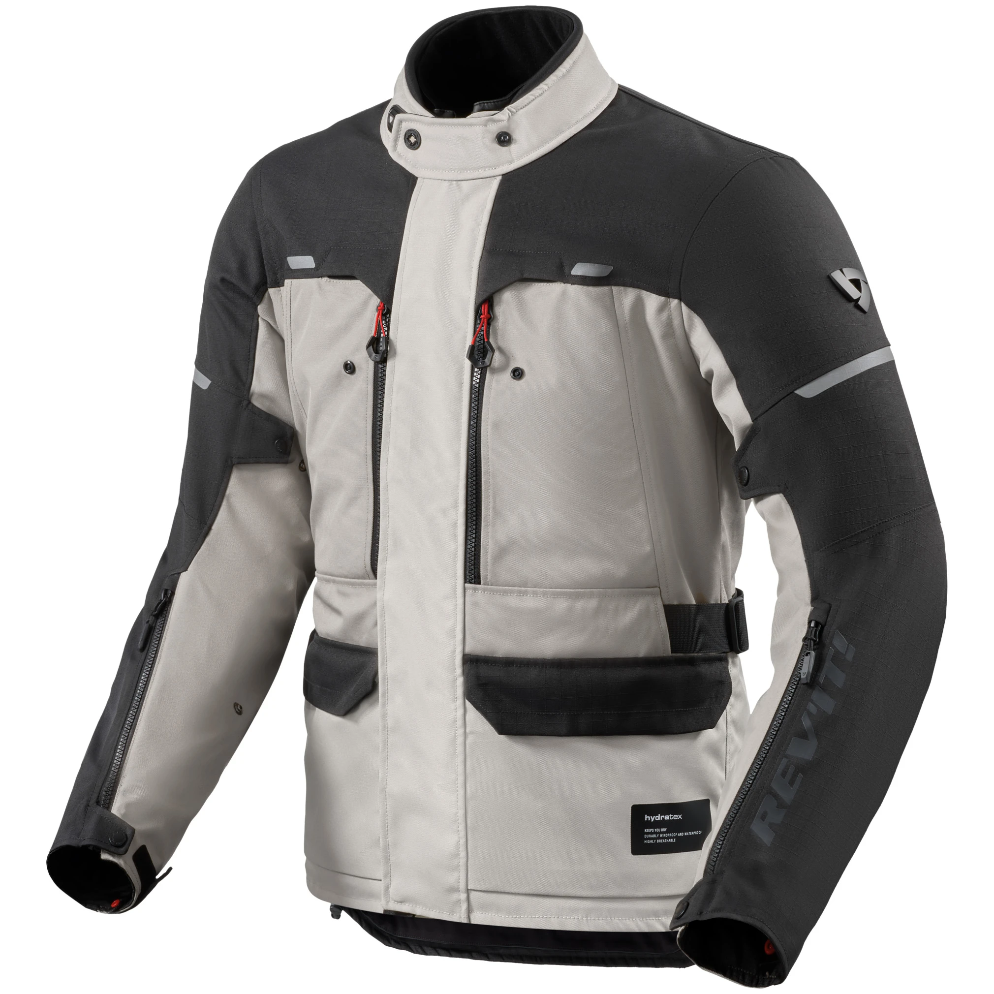 Rev'it Rev'it Outback 5 H2O Textile Jacket - Silver / Black