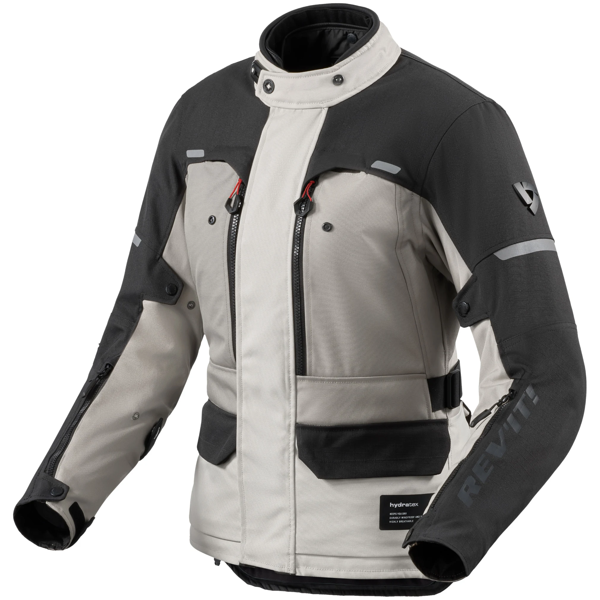Rev'it Rev'it Ladies Outback 5 H2O Textile Jacket - Silver / Black