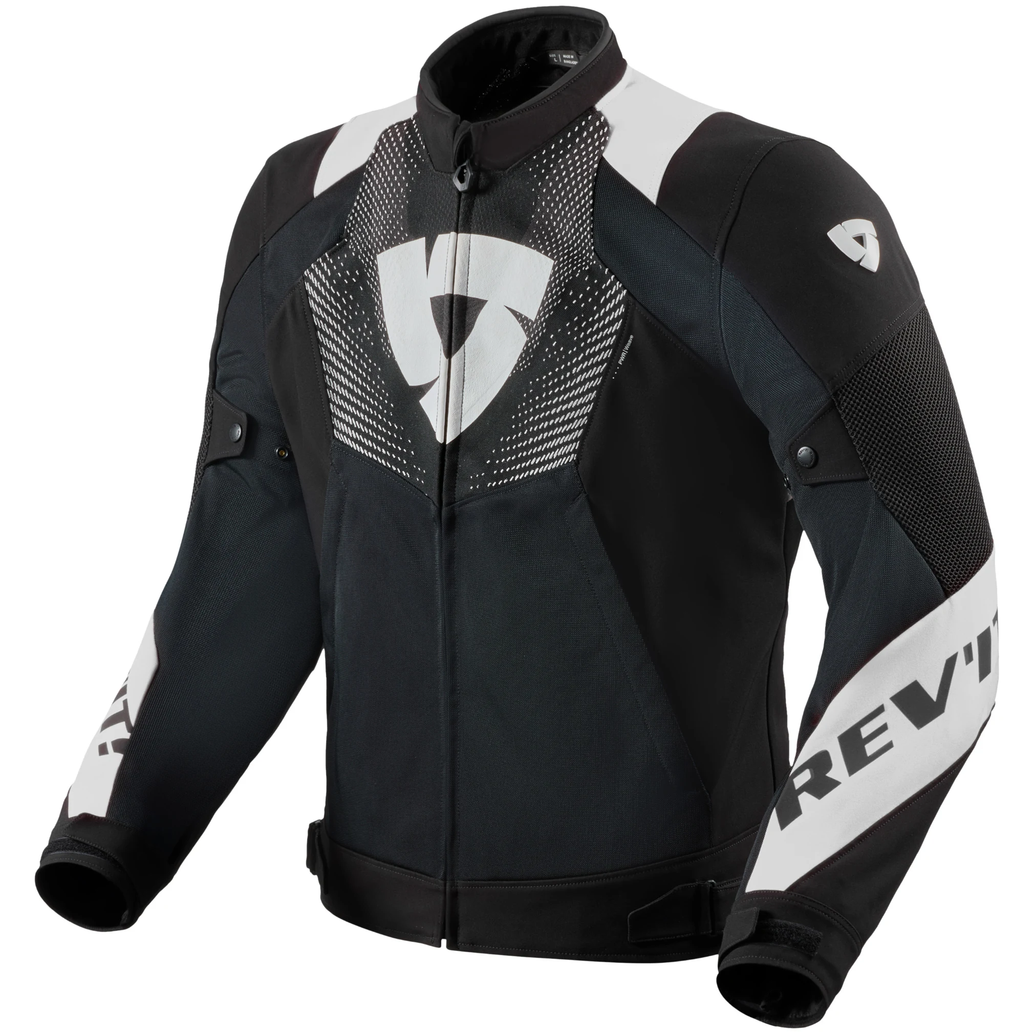 Rev'it Rev'it Hyperspeed 3 GT Air Textile Jacket - Black / White