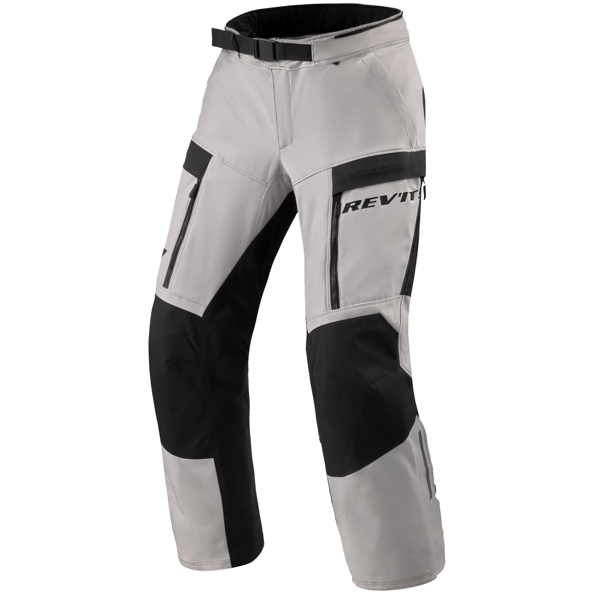Rev'it Rev'it Offtrack 3 H2O Textile Trousers - Silver / Black