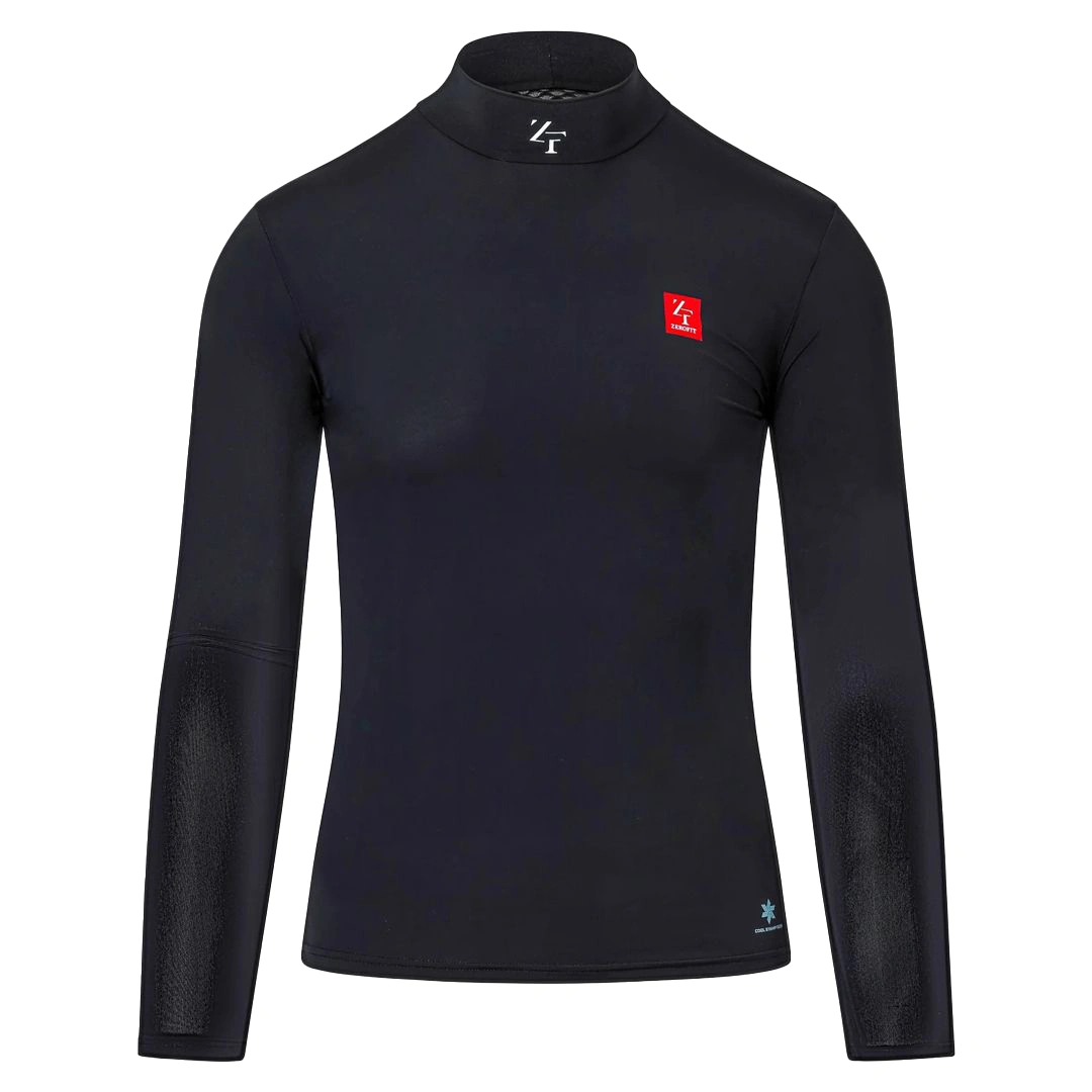 Zerofit Zerofit IceSkin Base Layer Long Sleeve Shirt - Black