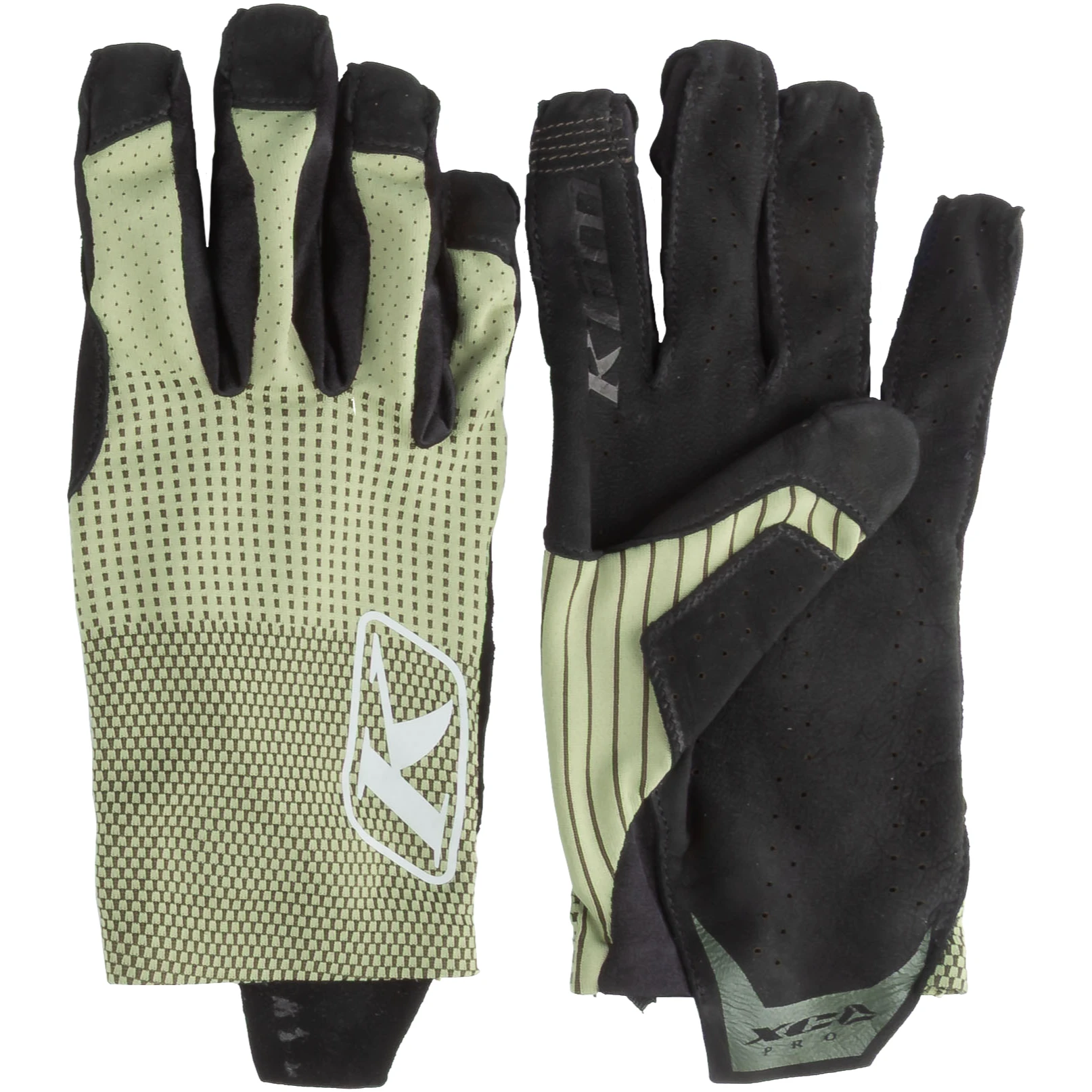 Klim Klim XC Pro V2 Textile Gloves - Rifle Green / Oil Green