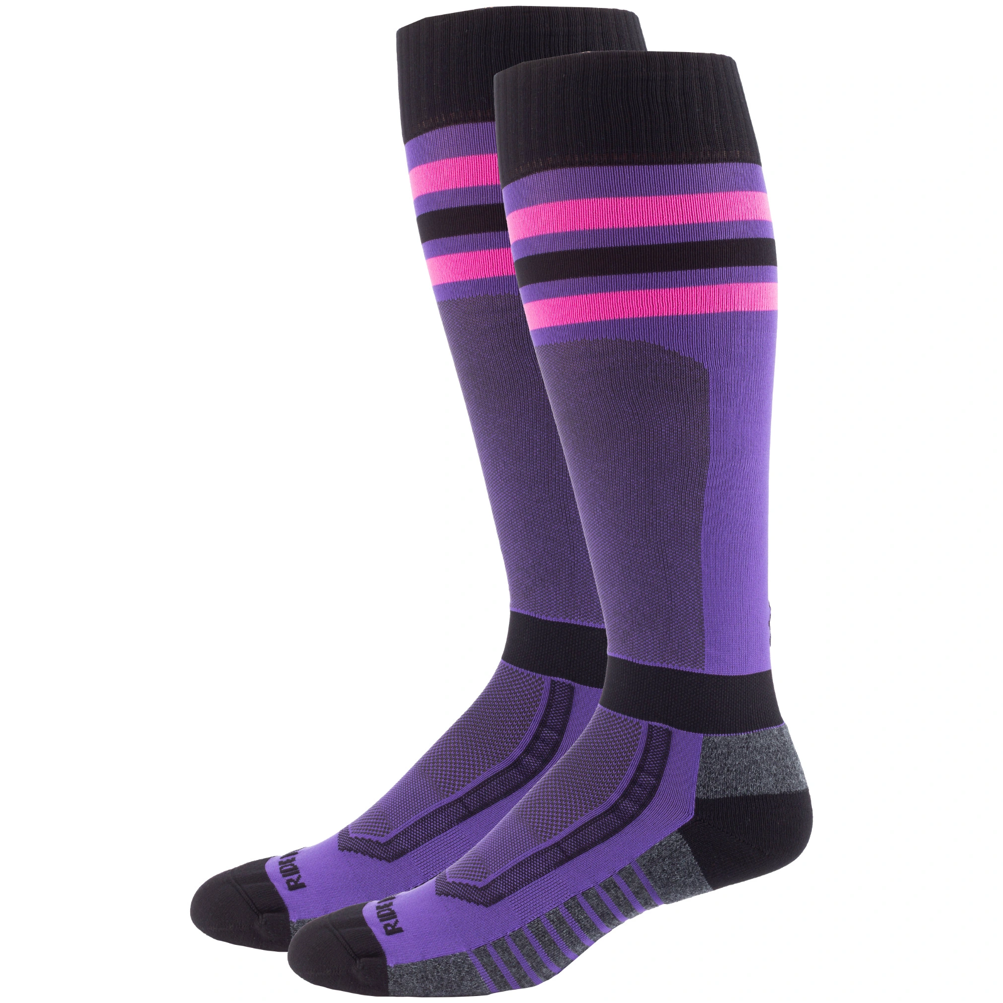 Klim Klim Aggressor V4 Vented Socks - Gameday / Heliotrope / Pink Glo