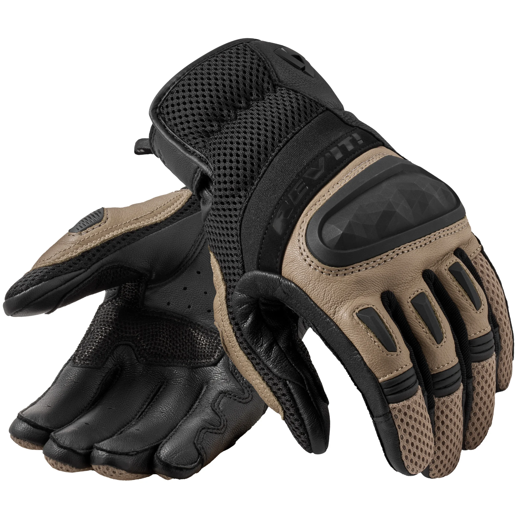 Rev'it Rev'it Dirt 4 Mixed Gloves - Black / Sand