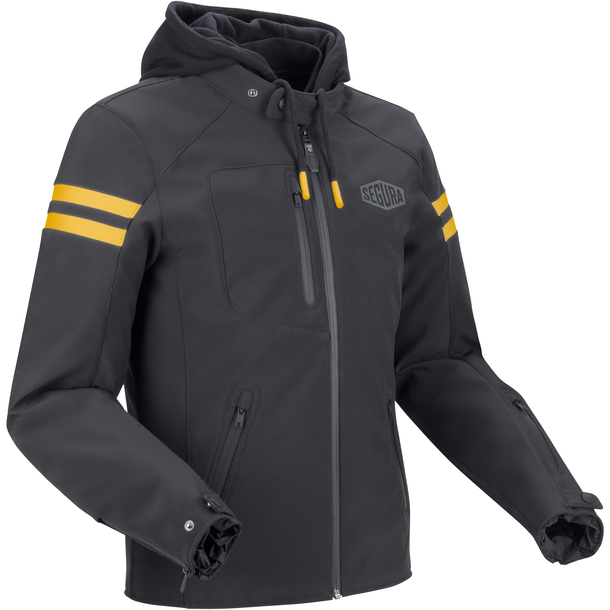Segura Segura Ritchy Textile Jacket - Black / Yellow
