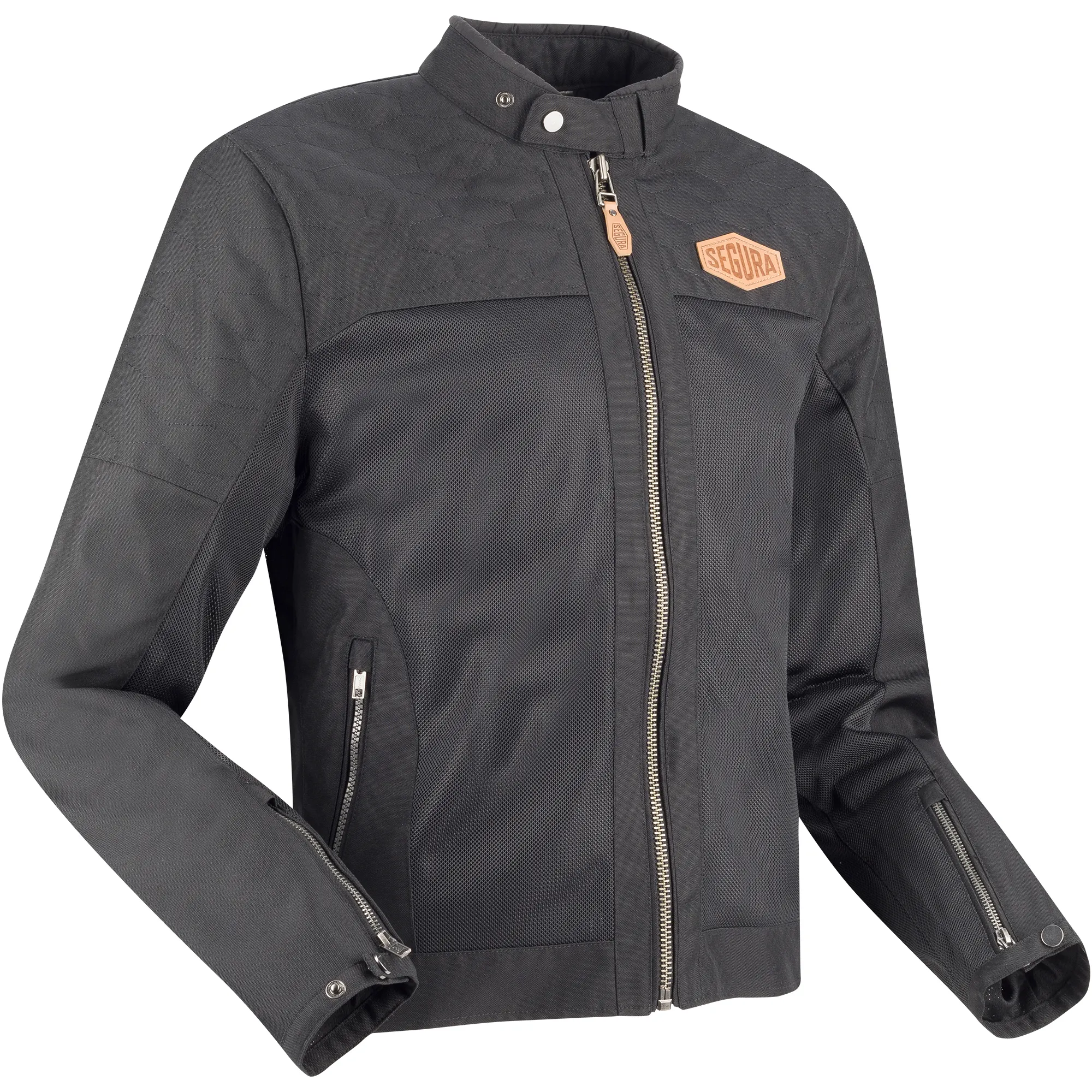 Segura Segura Richter Textile Jacket - Black