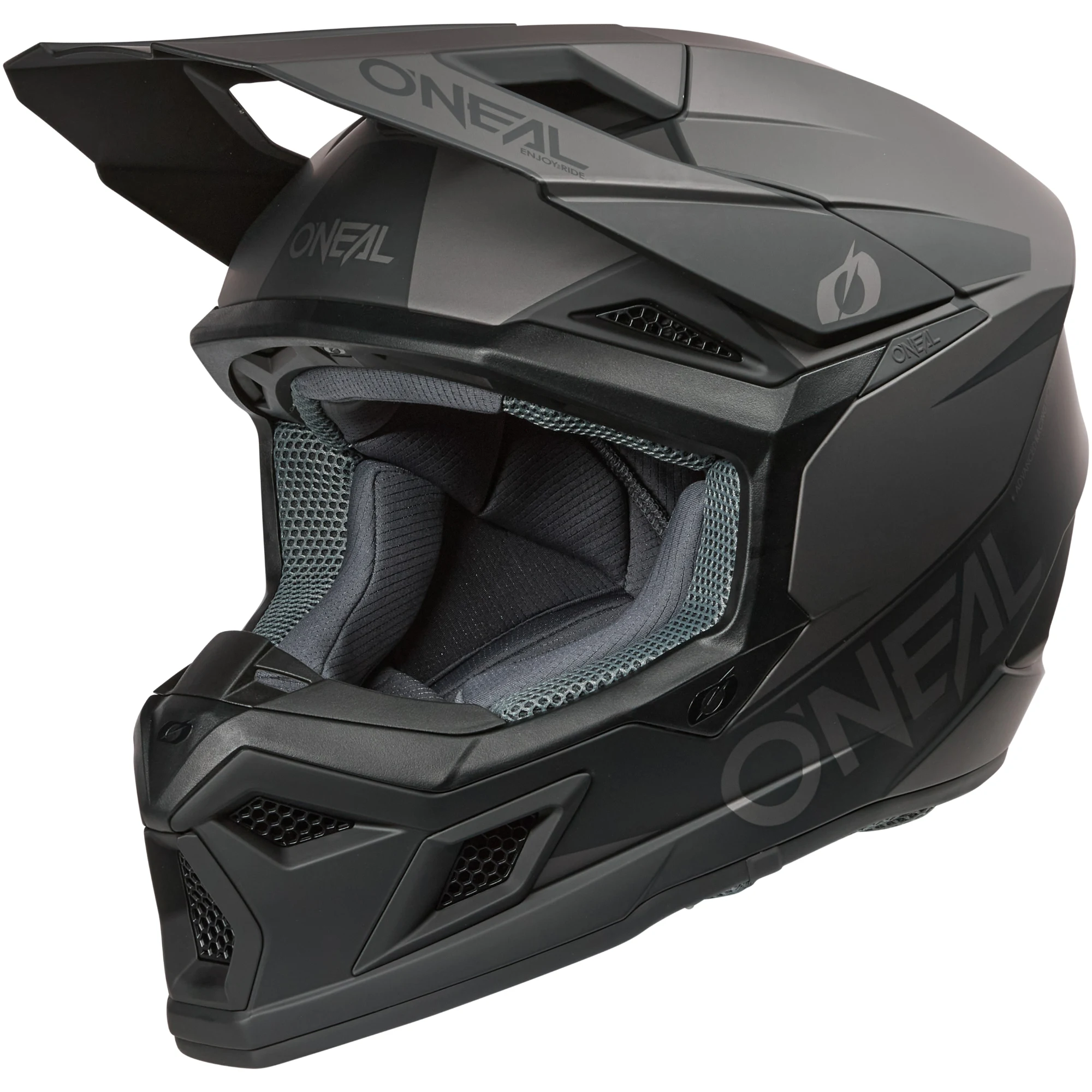 O'Neal O'Neal 3SRS - Solid Black / Grey