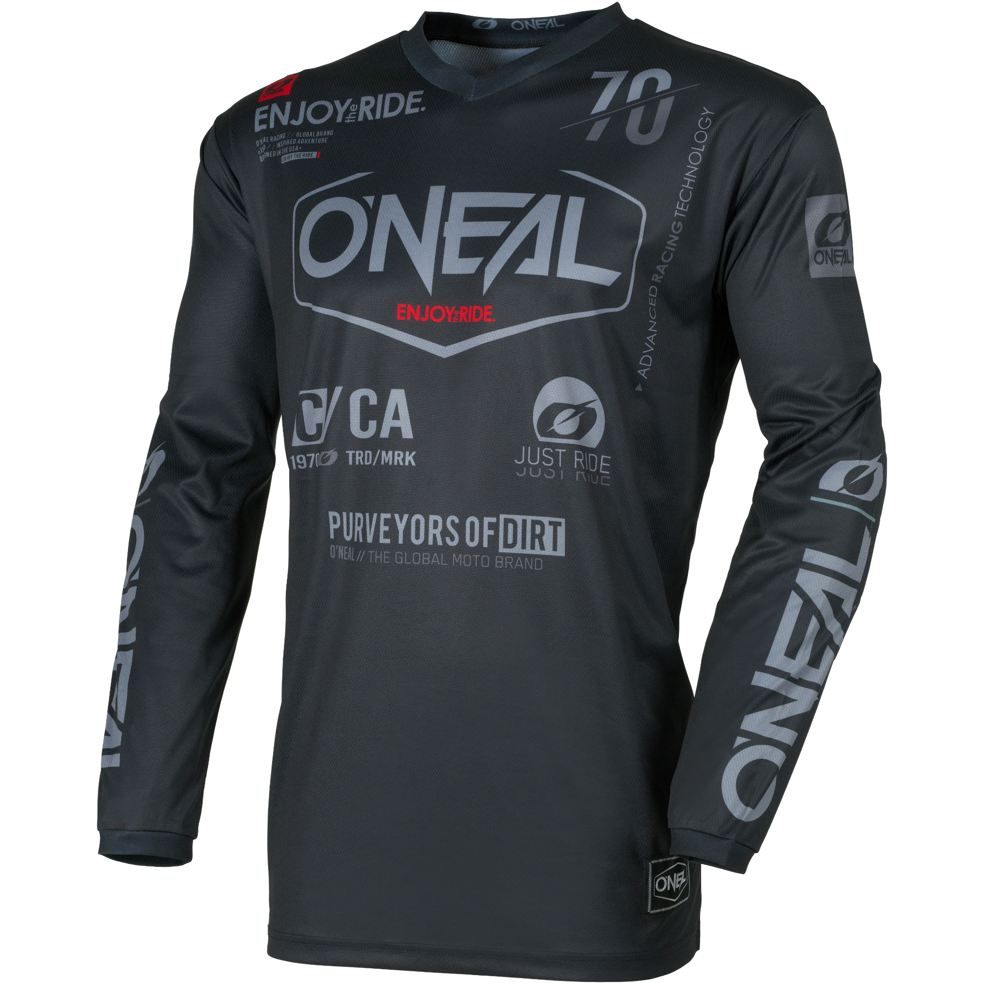 O'Neal O'Neal Element Jersey - Brand Black / Grey