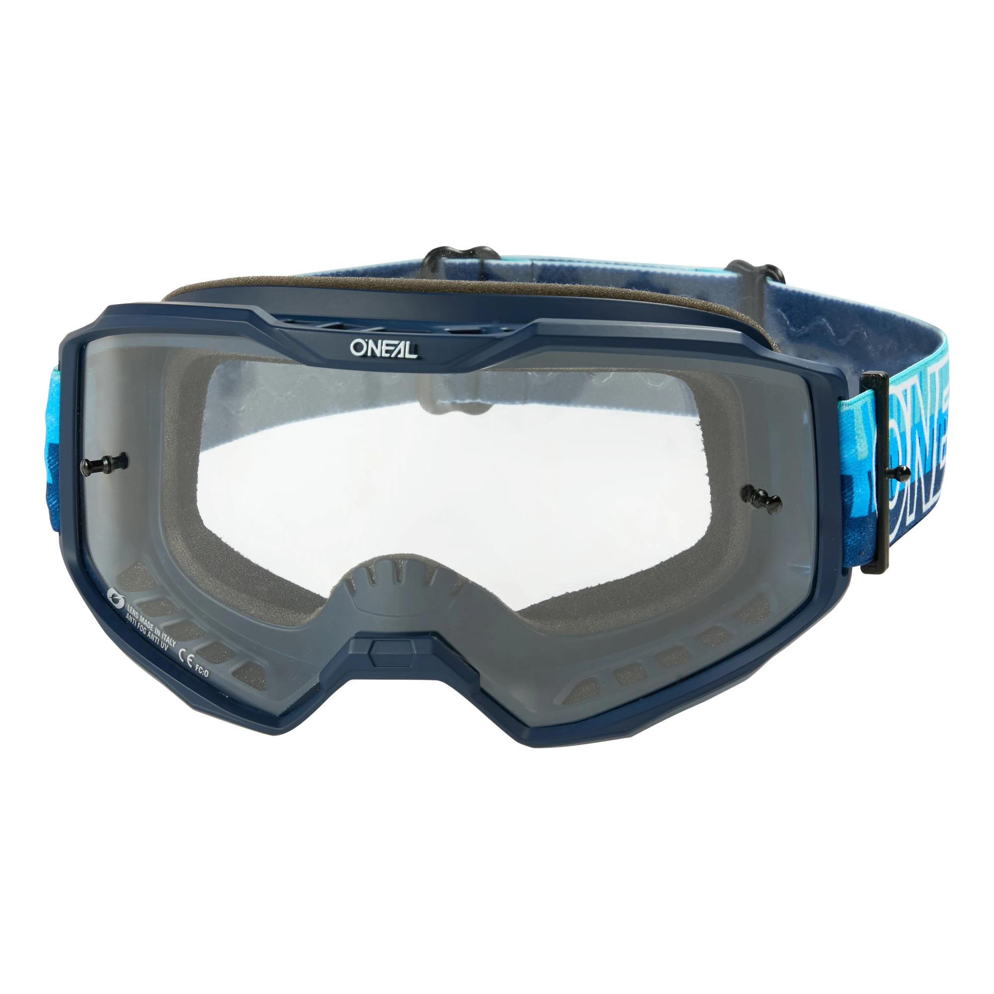 O'Neal O'Neal B-10 Goggles - Striped Blue / Blue