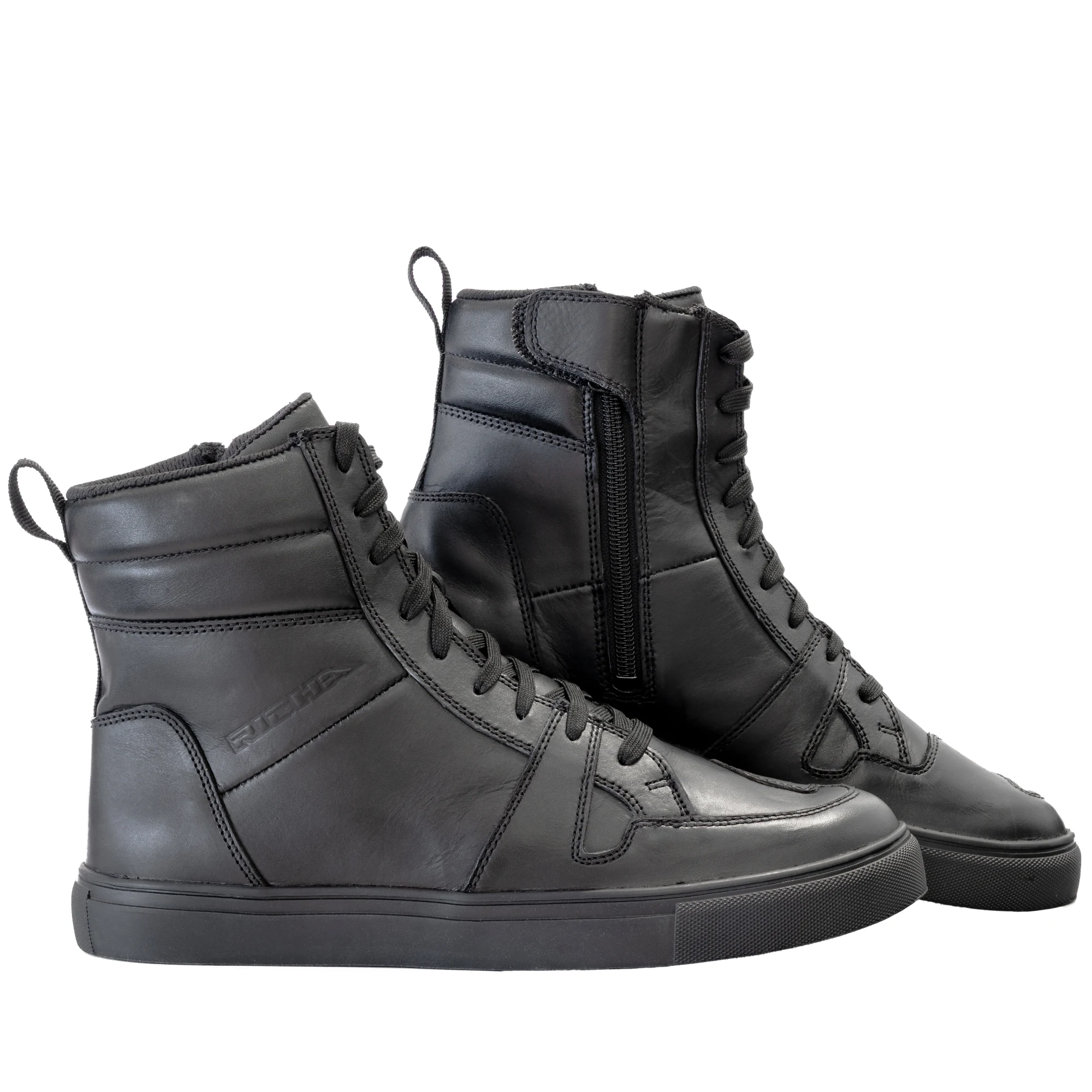 Richa Richa Chaser D3O Waterproof Sneaker Boots - Black / Black