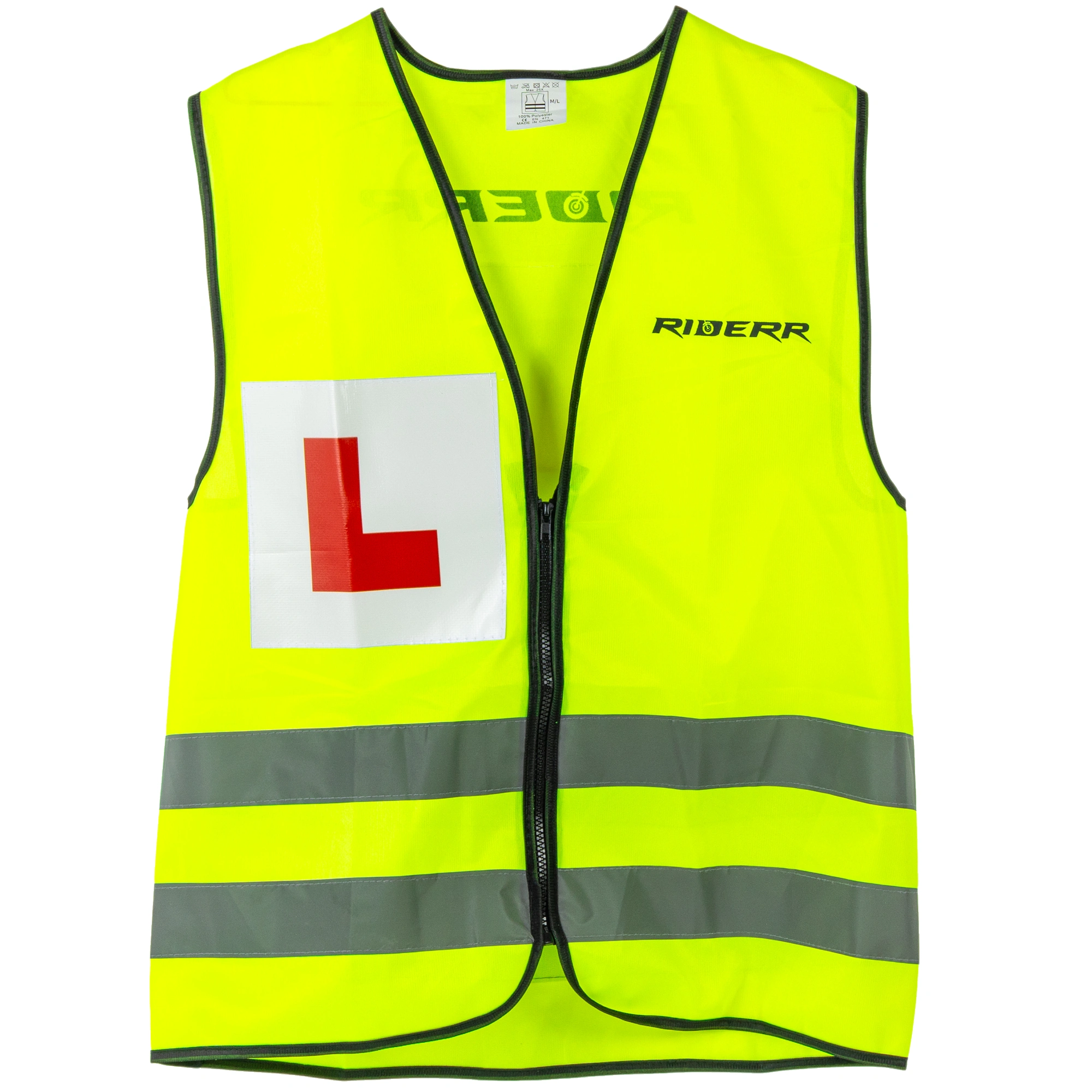 Riderr Riderr Hi-Vis L Plate Vest