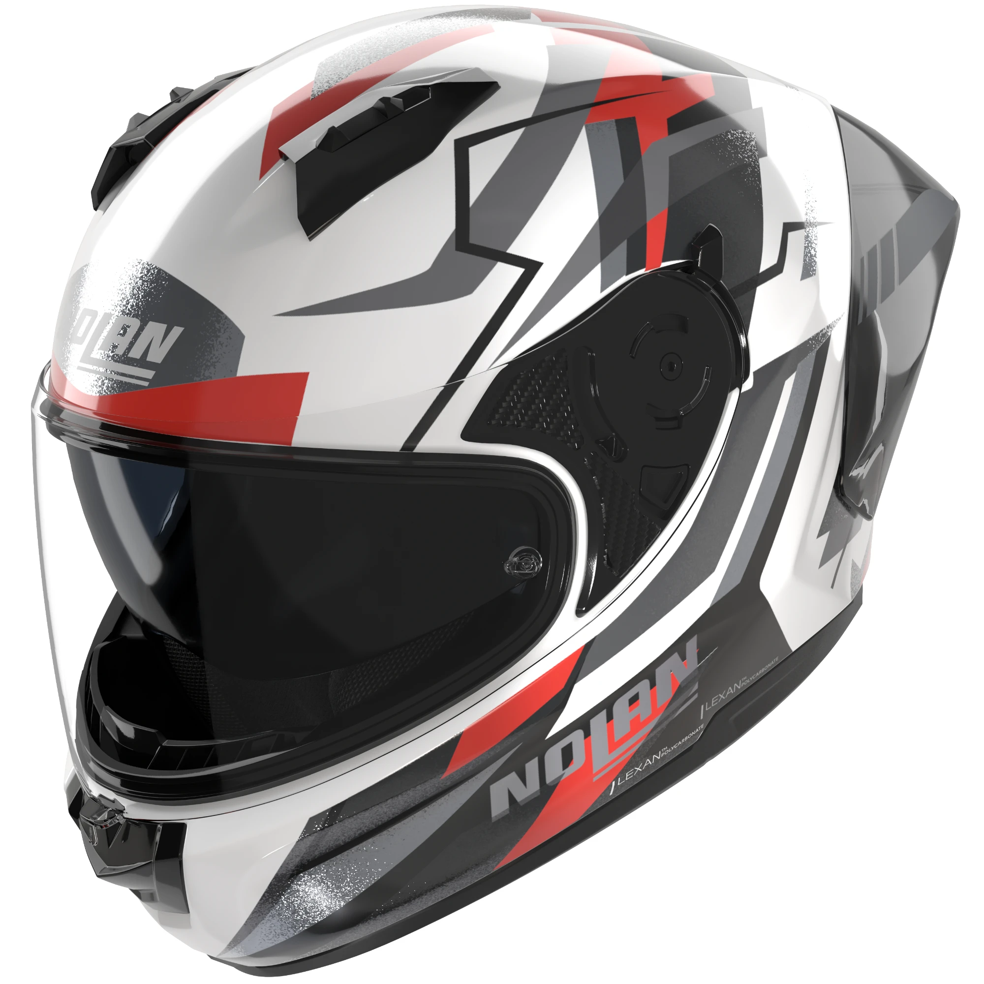Nolan Nolan N60-6 Sport Corsa - White / Black / Red