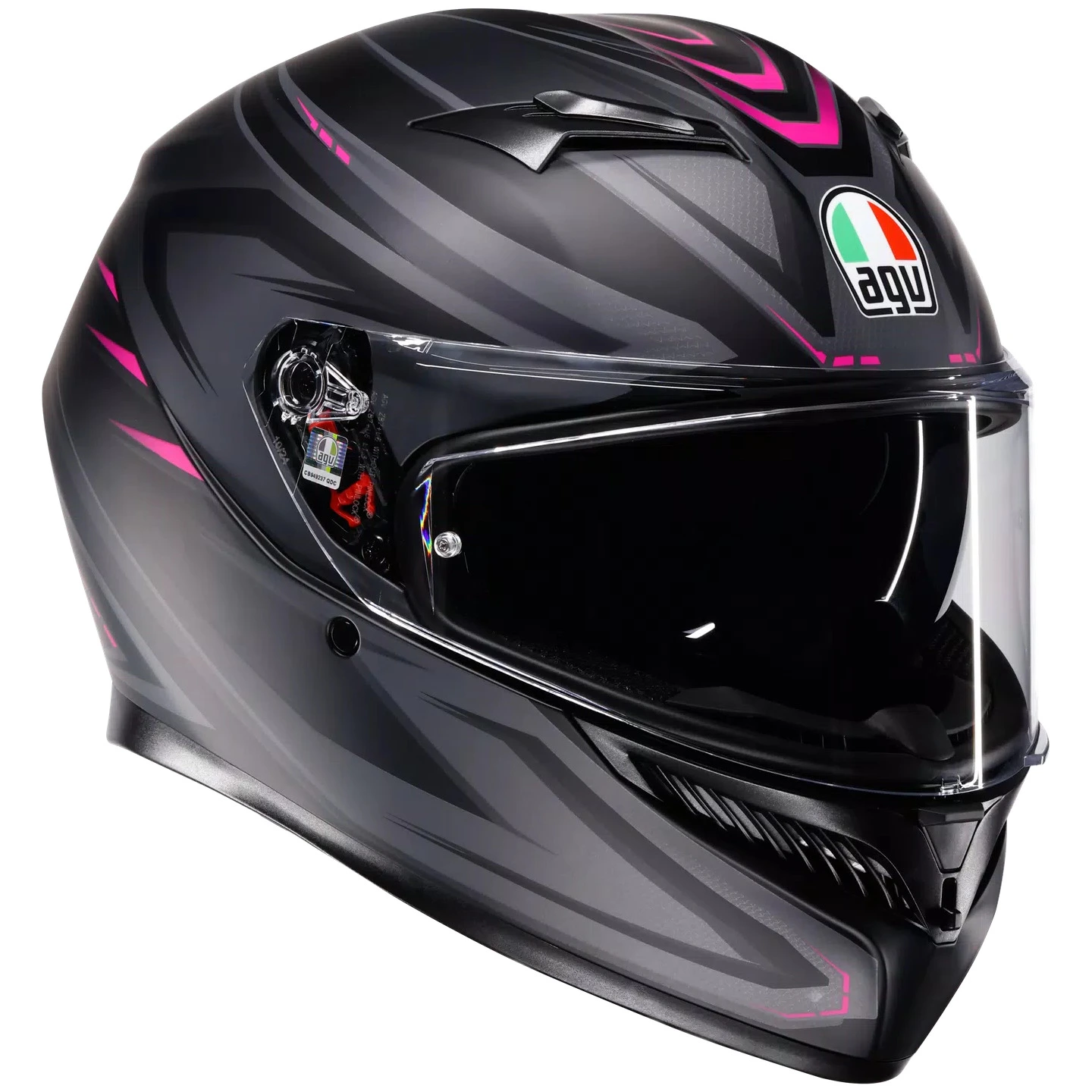 AGV AGV K3 - Syth Matt Black / Pink