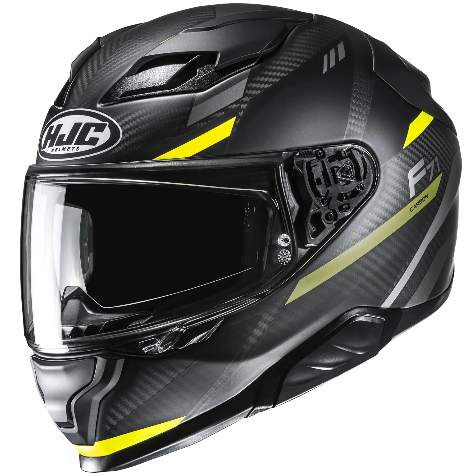 HJC HJC F71 Carbon - Esira Yellow