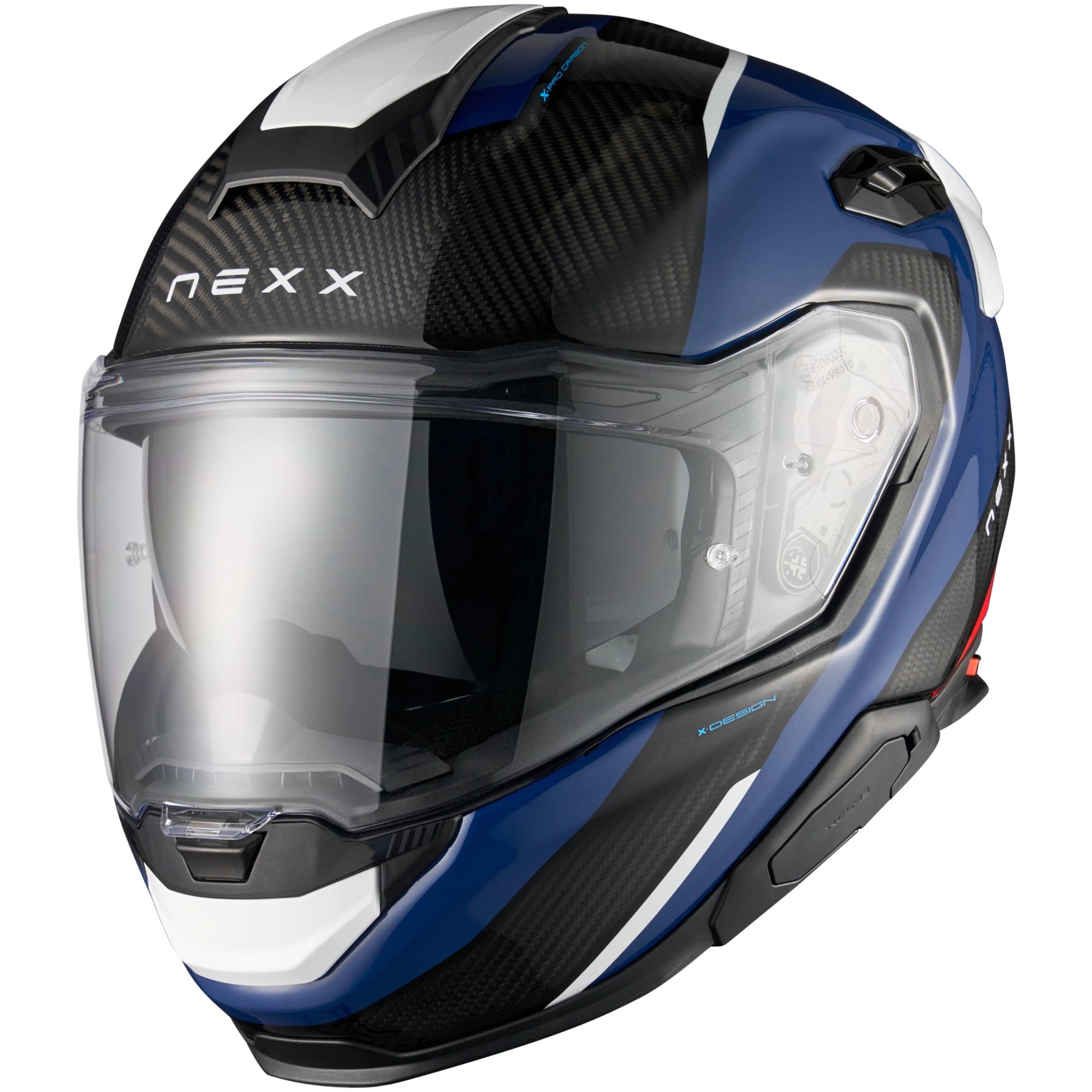 Nexx Nexx X.TR Carbon - Rush Blue / Red