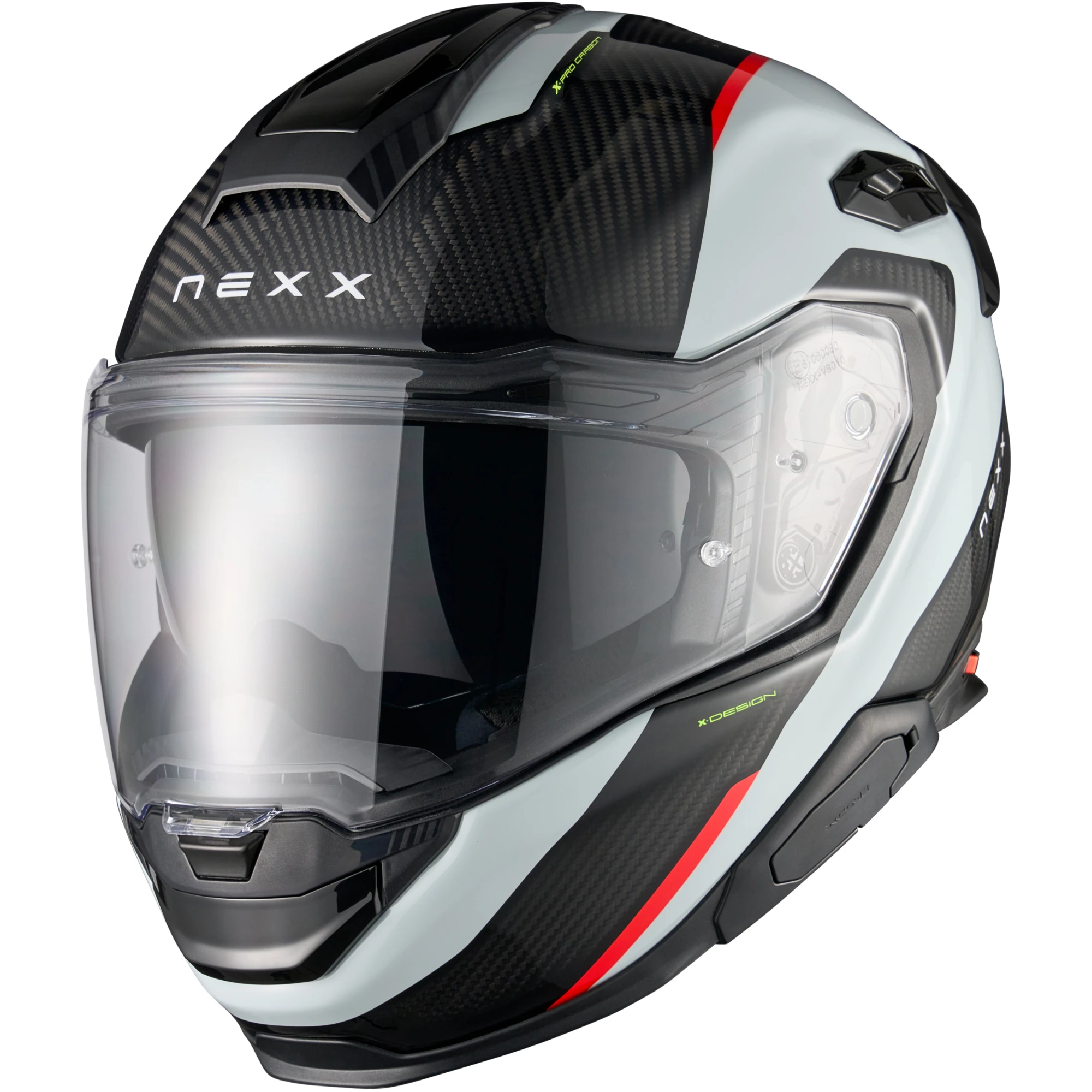 Nexx Nexx X.TR Carbon - Rush Grey / Red