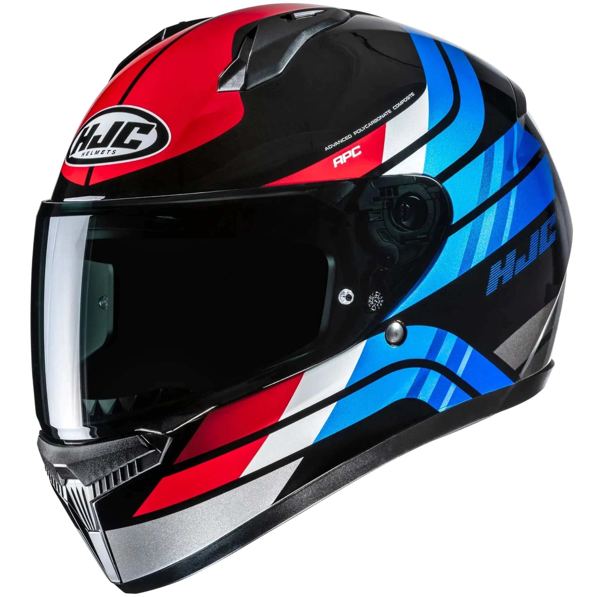 HJC HJC C10 - Hiper White / Blue / Red