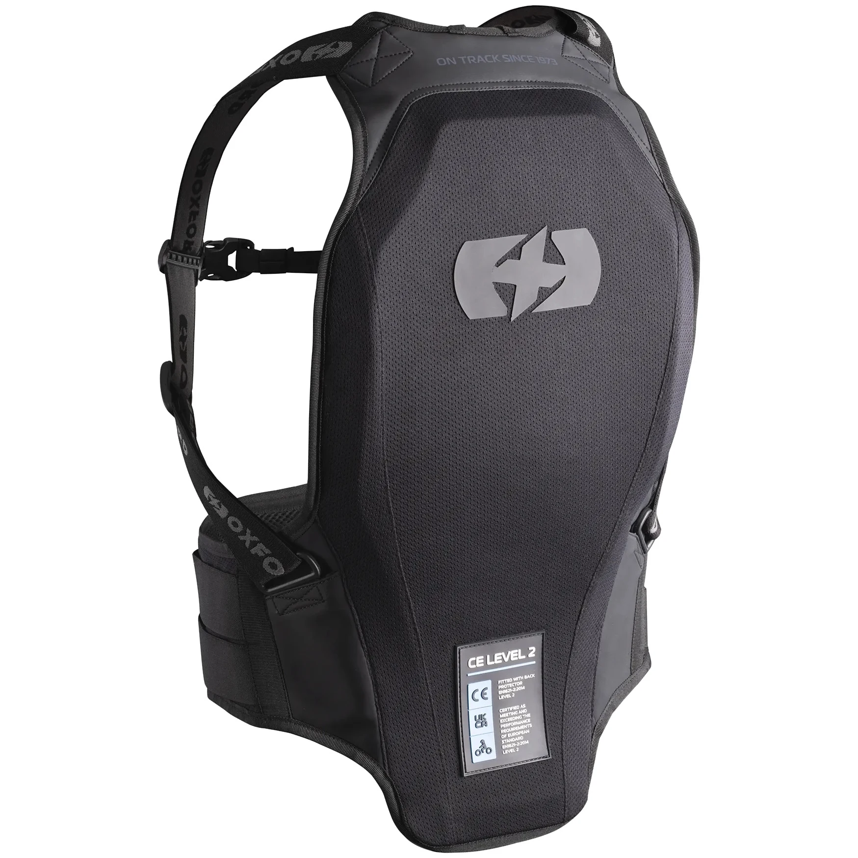 Oxford Clothing Oxford Dynamic CE Level 2 Strapped Back Protector - Black