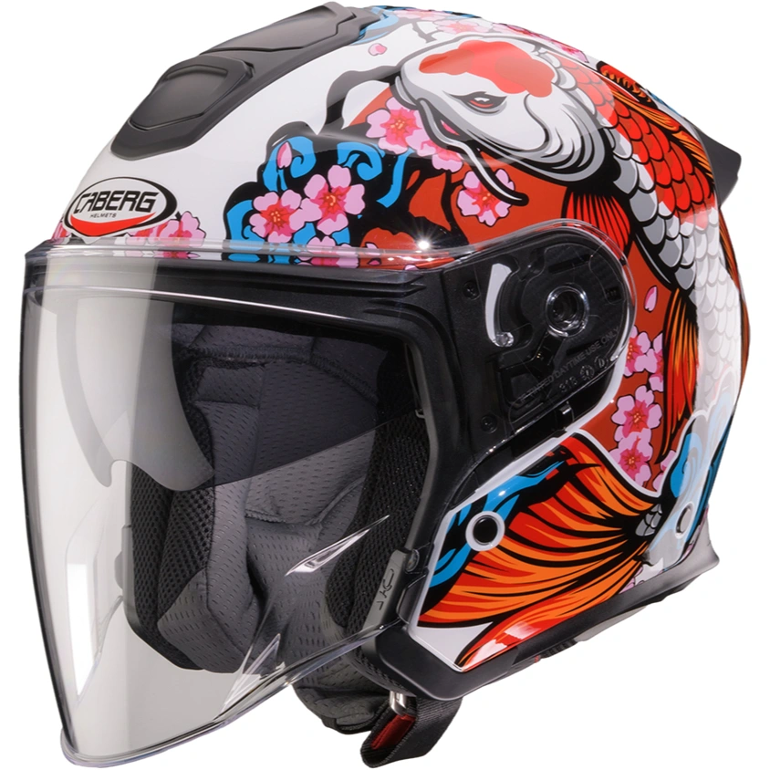 Caberg Caberg Flyon II - Koi White / Red / Orange