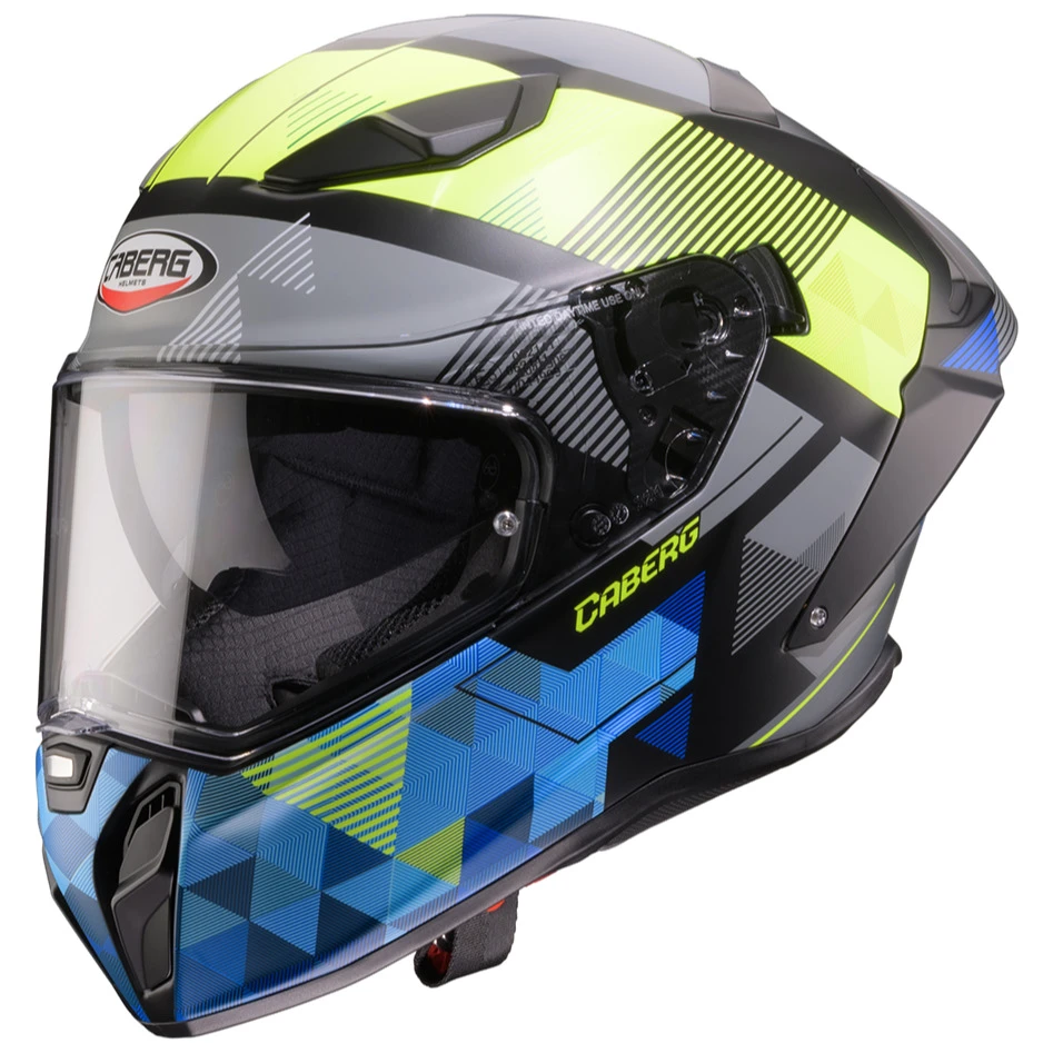 Caberg Caberg Drift Evo II - Prism Matt Black / Fluo Yellow / Blue