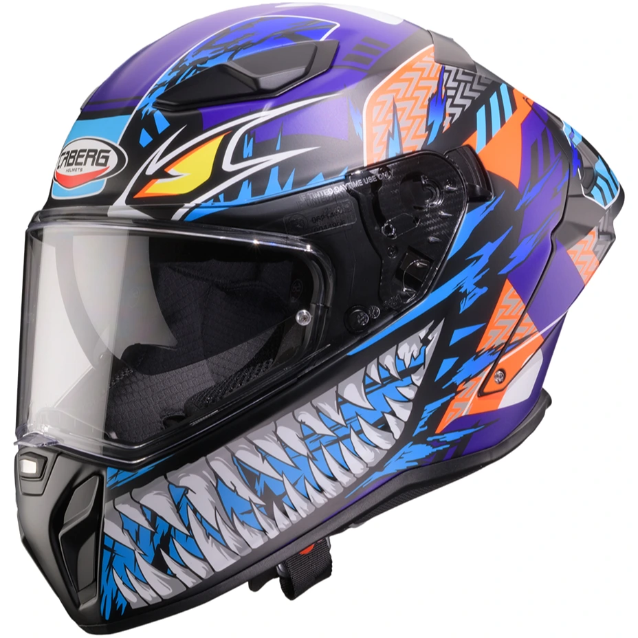 Caberg Caberg Drift Evo II - Nobo Matt Black / Fluo Red / Blue / Purple