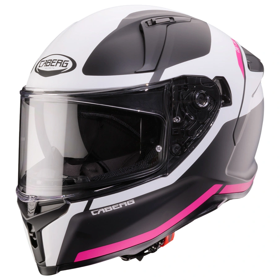 Caberg Caberg Avalon X - Pure Matt Black / White / Fuchsia