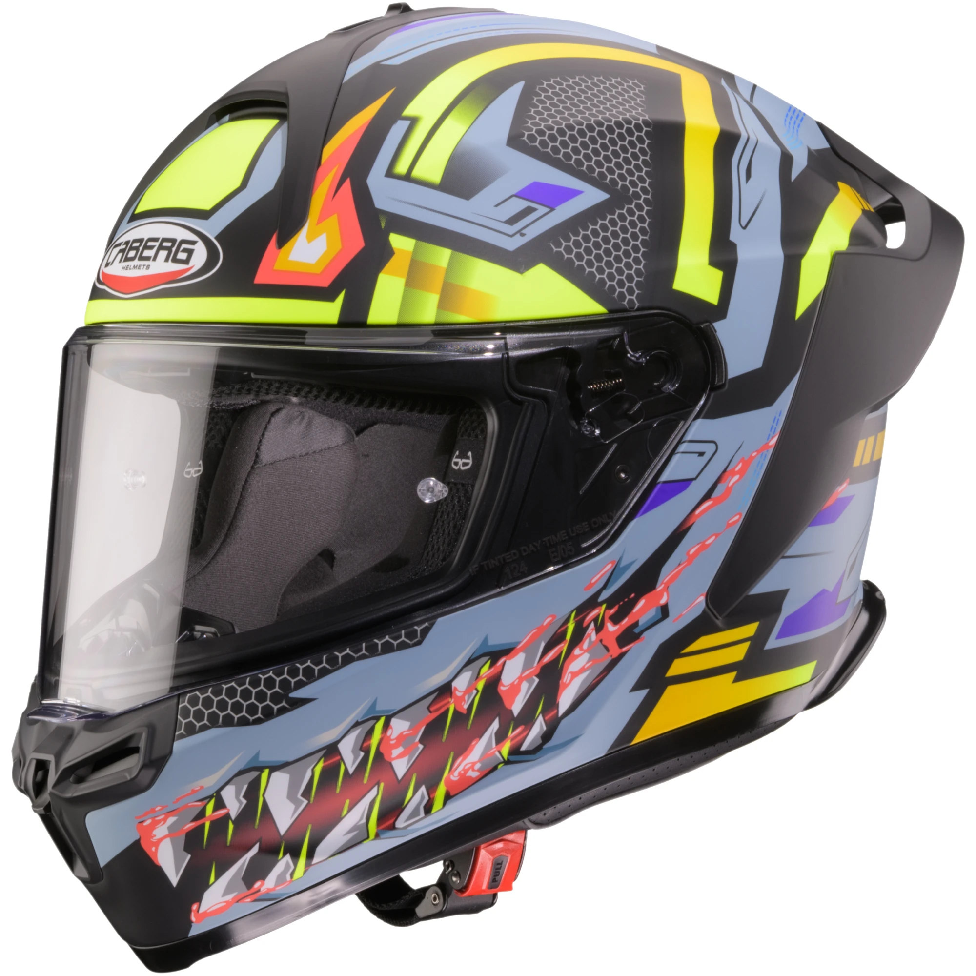 Caberg Caberg Roxter - Hunter Matt Black / Grey / Fluo Yellow