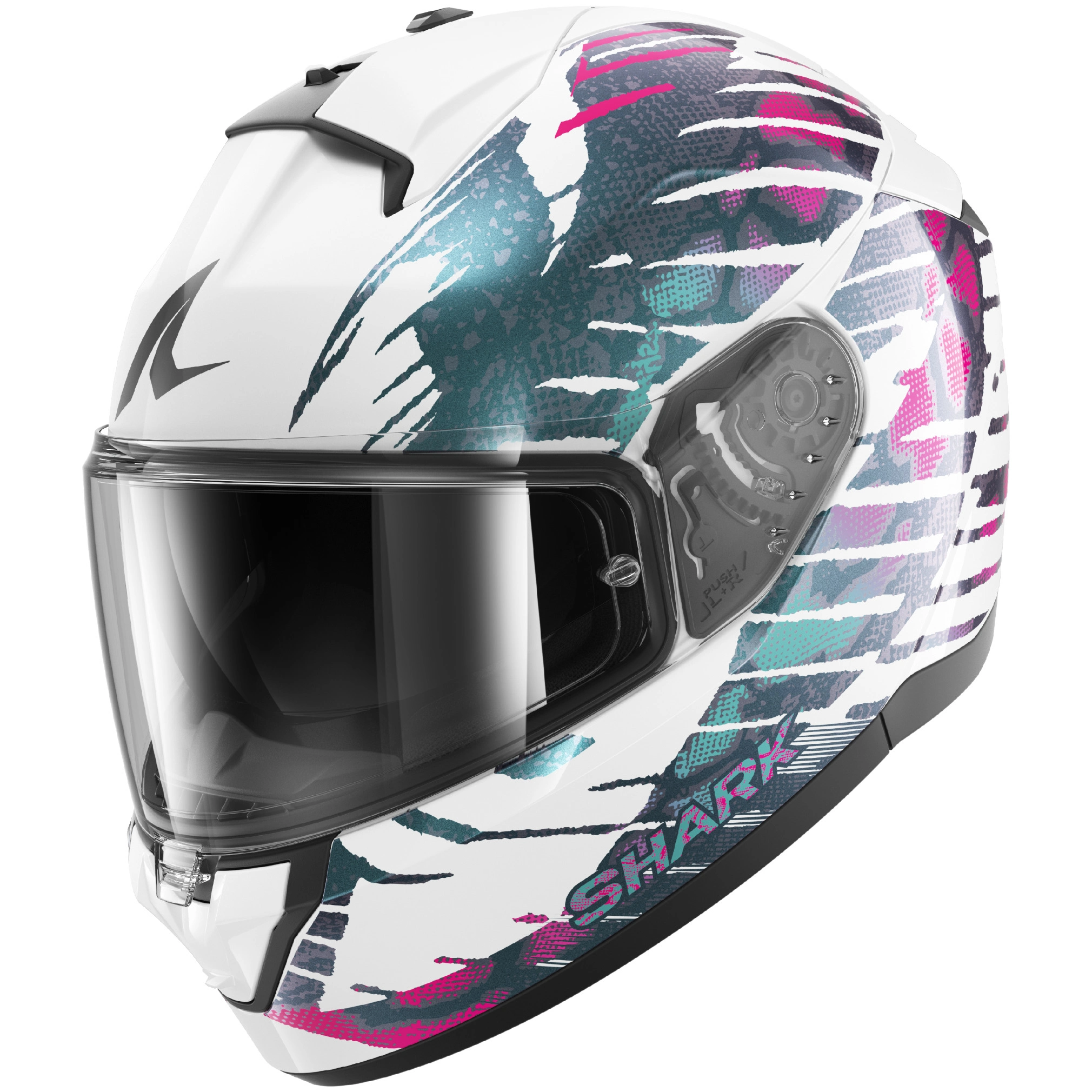Shark Shark Ridill 2 - Reptaia White / Violet / Pearl