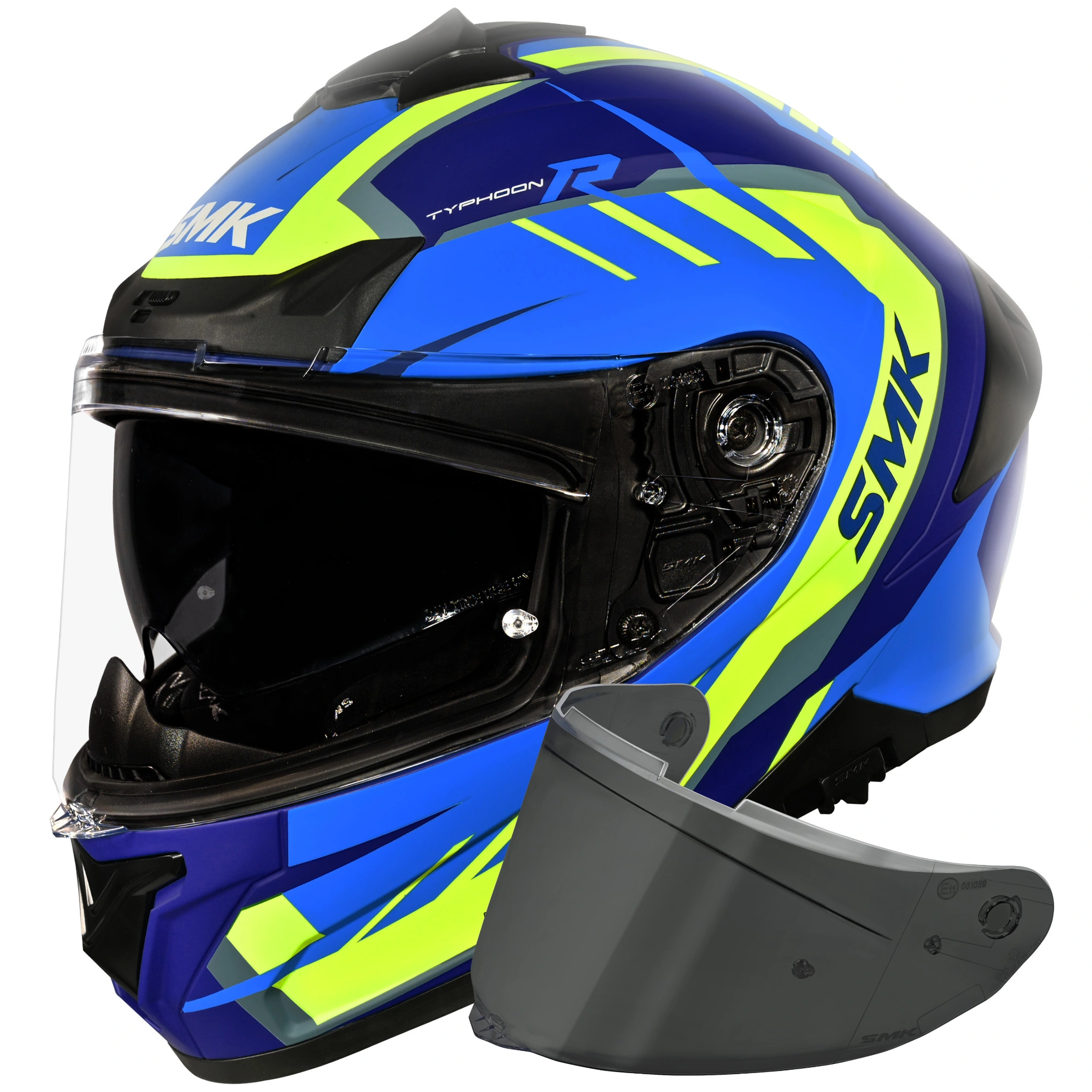 SMK SMK Typhoon - Aerot Blue / Purple / Yellow