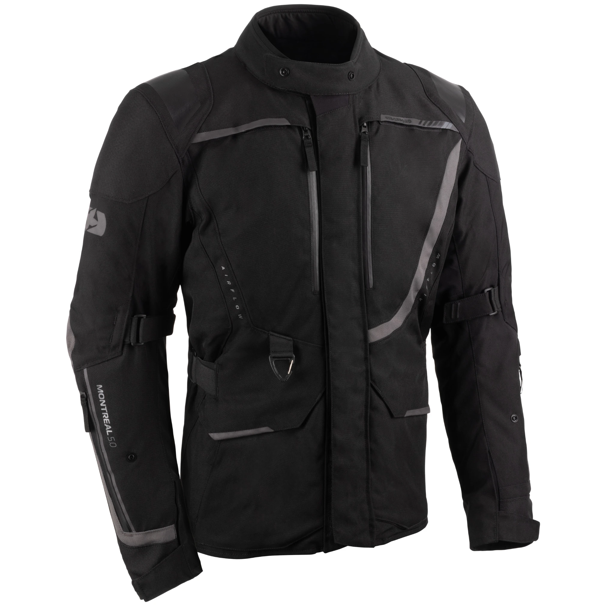 Oxford Clothing Oxford Montreal 5.0 Textile Jacket - Stealth Black