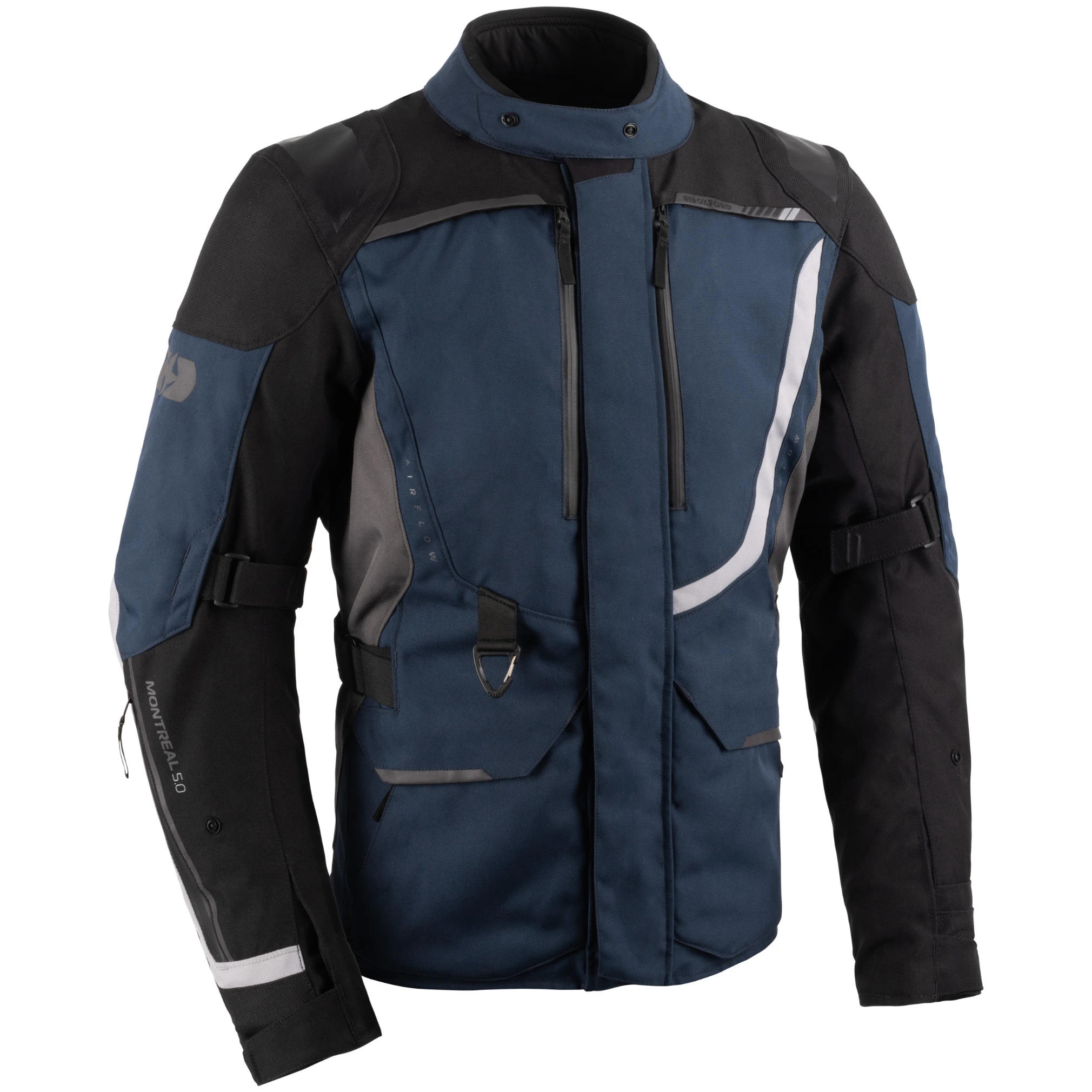 Oxford Clothing Oxford Montreal 5.0 Textile Jacket - Blue / Black / Grey