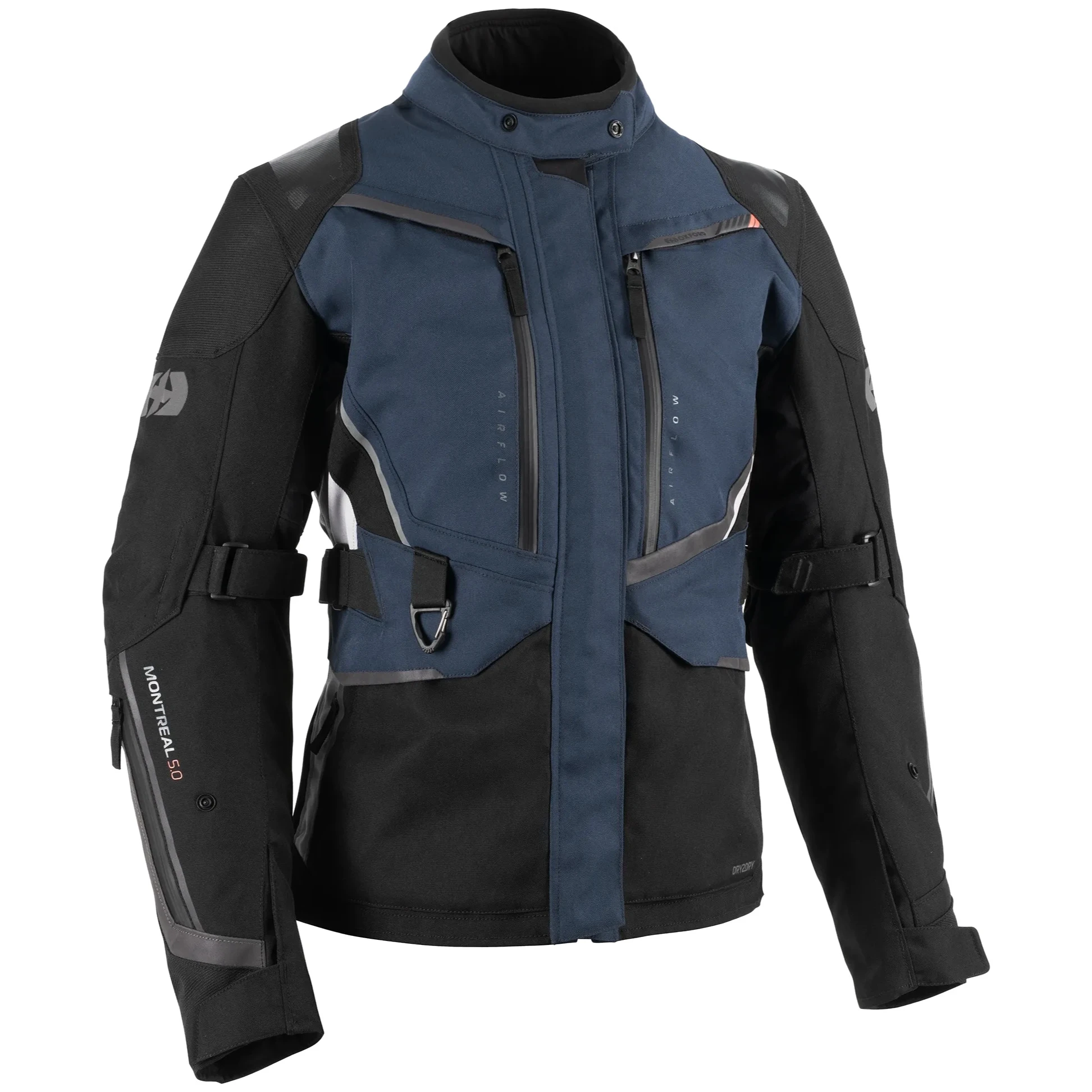Oxford Clothing Oxford Ladies Montreal 5.0 Textile Jacket - Blue / Black / Coral