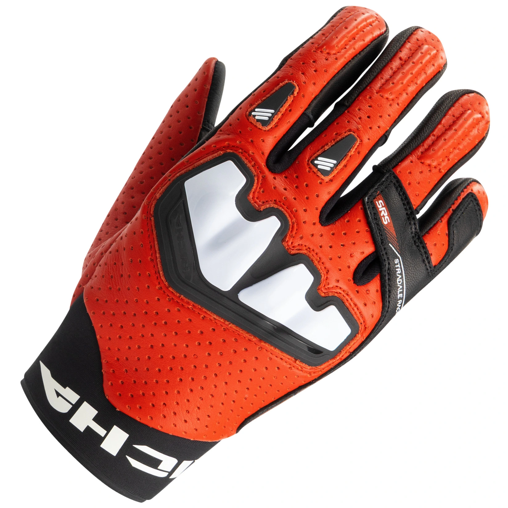 Richa Richa Stradale AP-X Leather Gloves - Black / Red