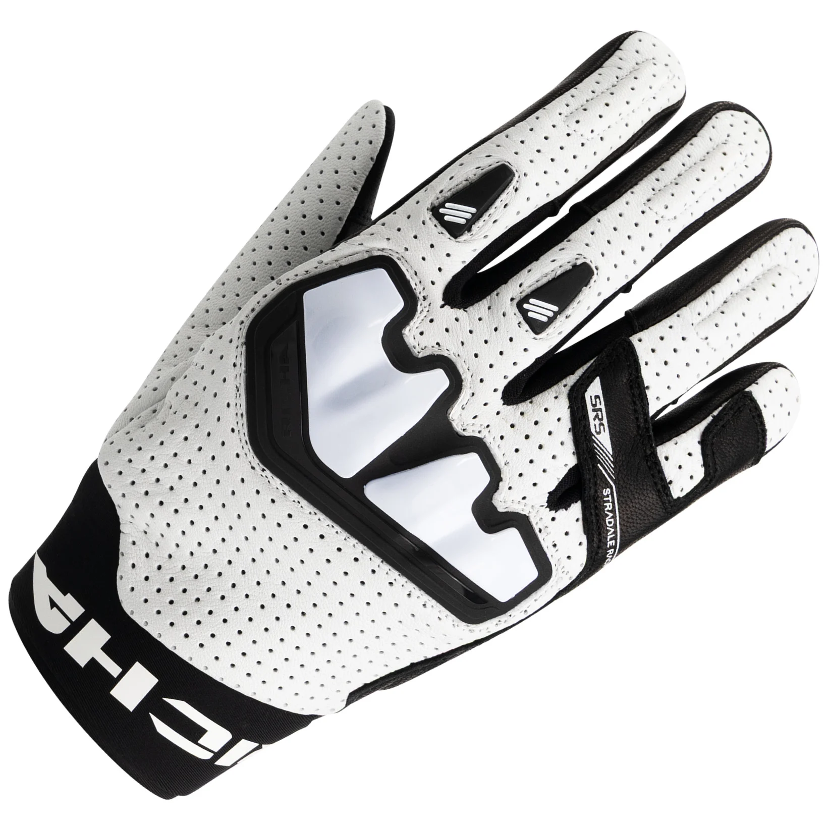 Richa Richa Stradale AP-X Leather Gloves - Black / White