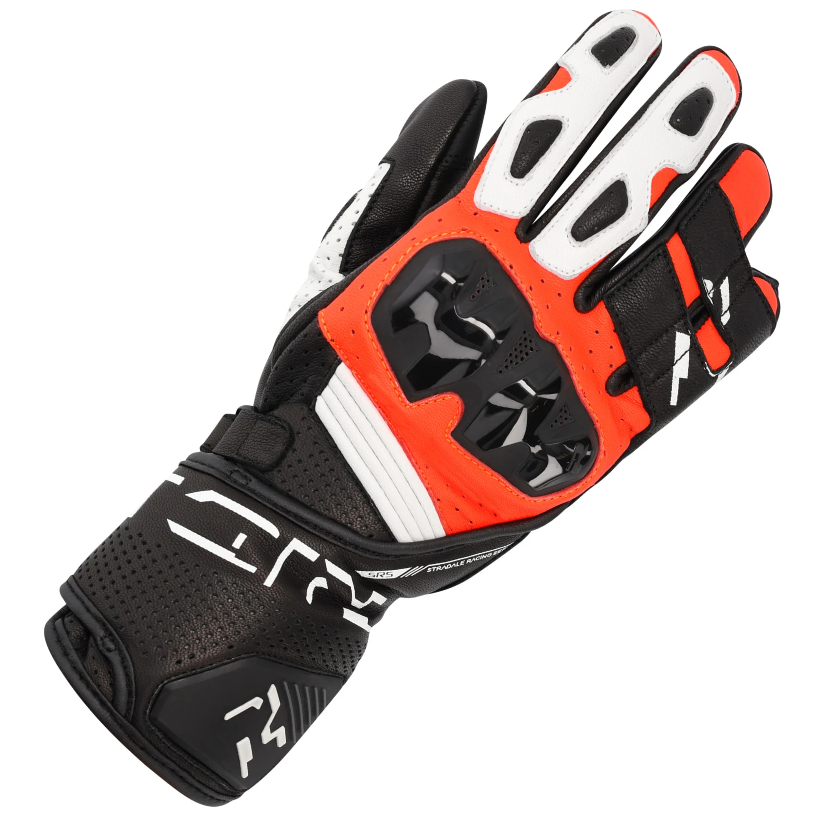 Richa Richa RS-86 Leather Gloves - Black / Red