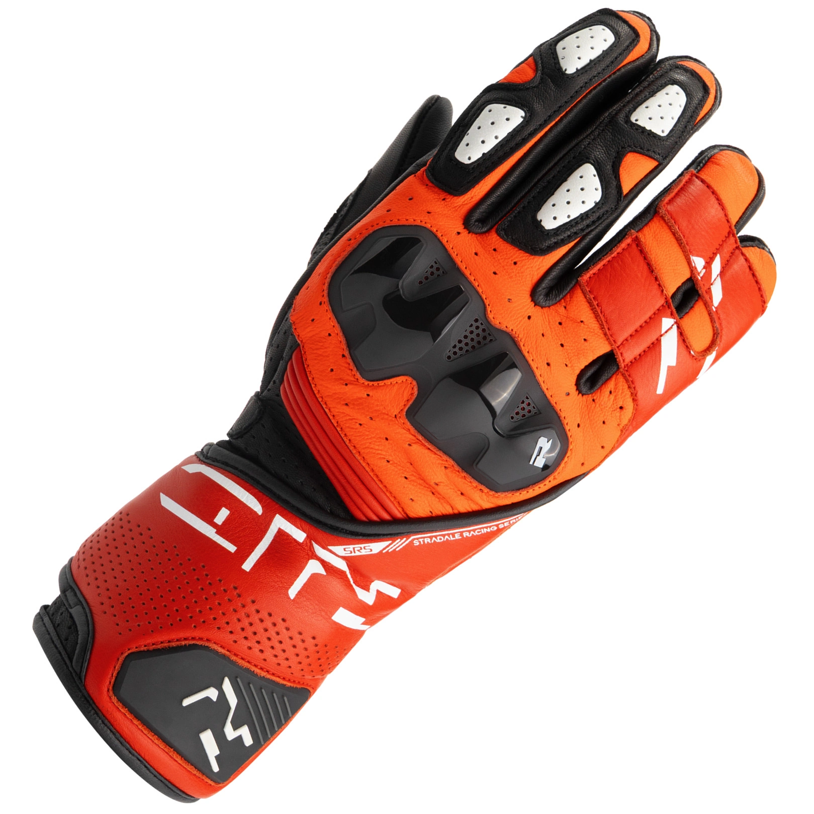 Richa Richa RS-86 Leather Gloves - Red / Fluo Red