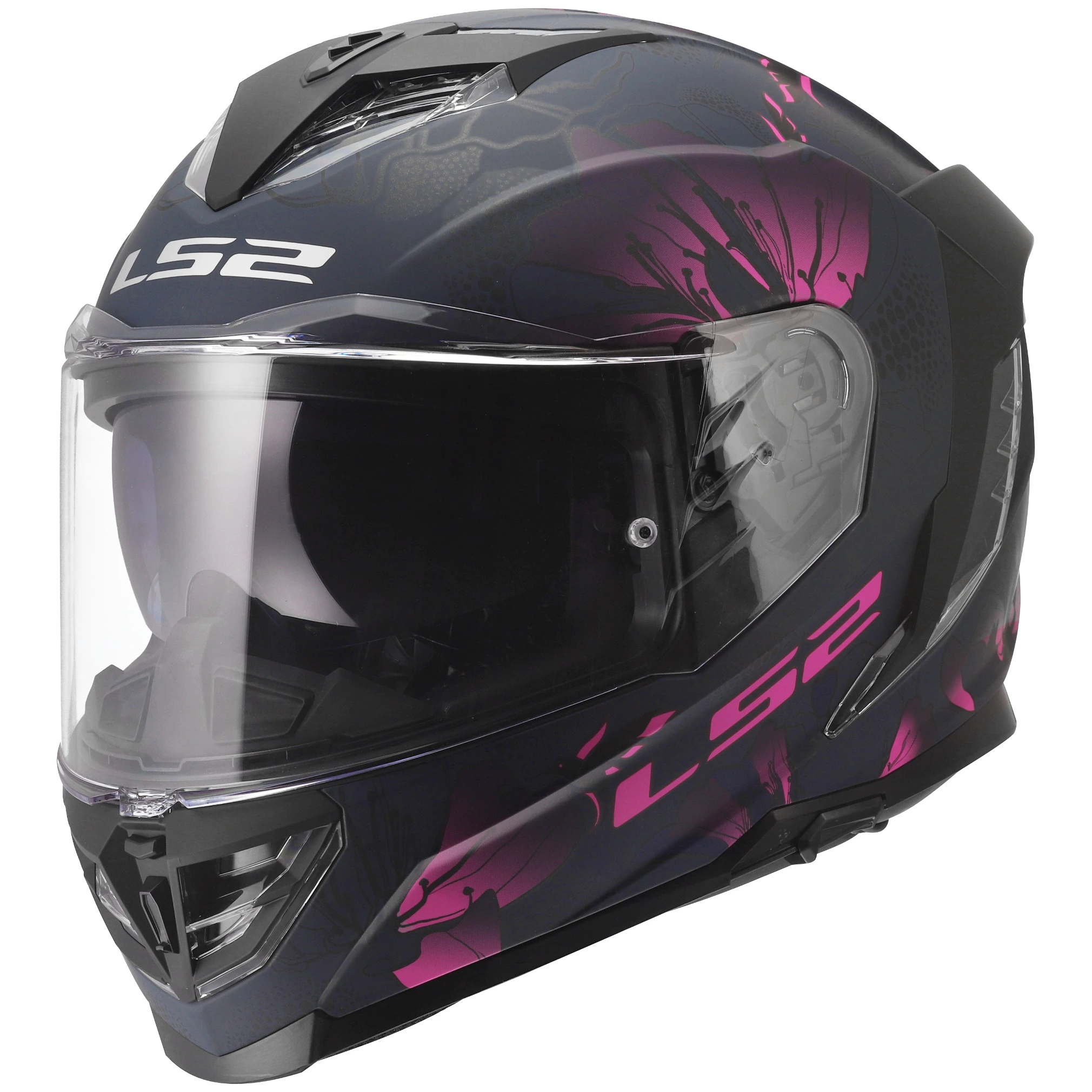 LS2 LS2 Storm III - Burst Black / Pink