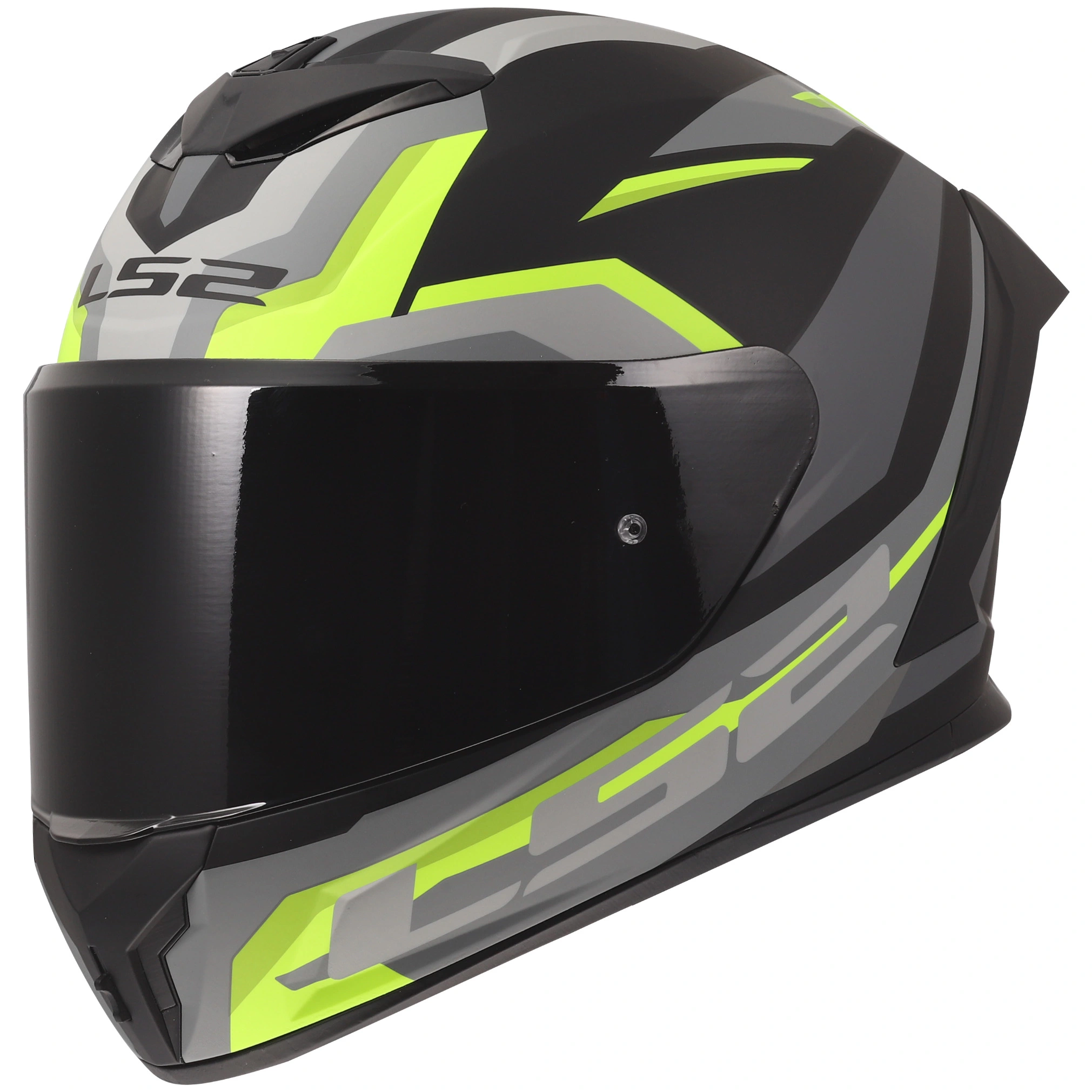 LS2 LS2 Rapid III - Hyper Black / Hi-Vis Yellow