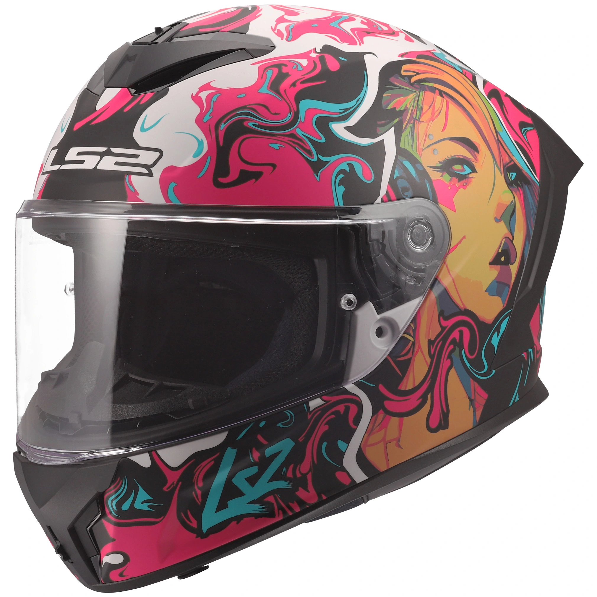 LS2 LS2 Rapid III - Cyberg Purple / Cyan
