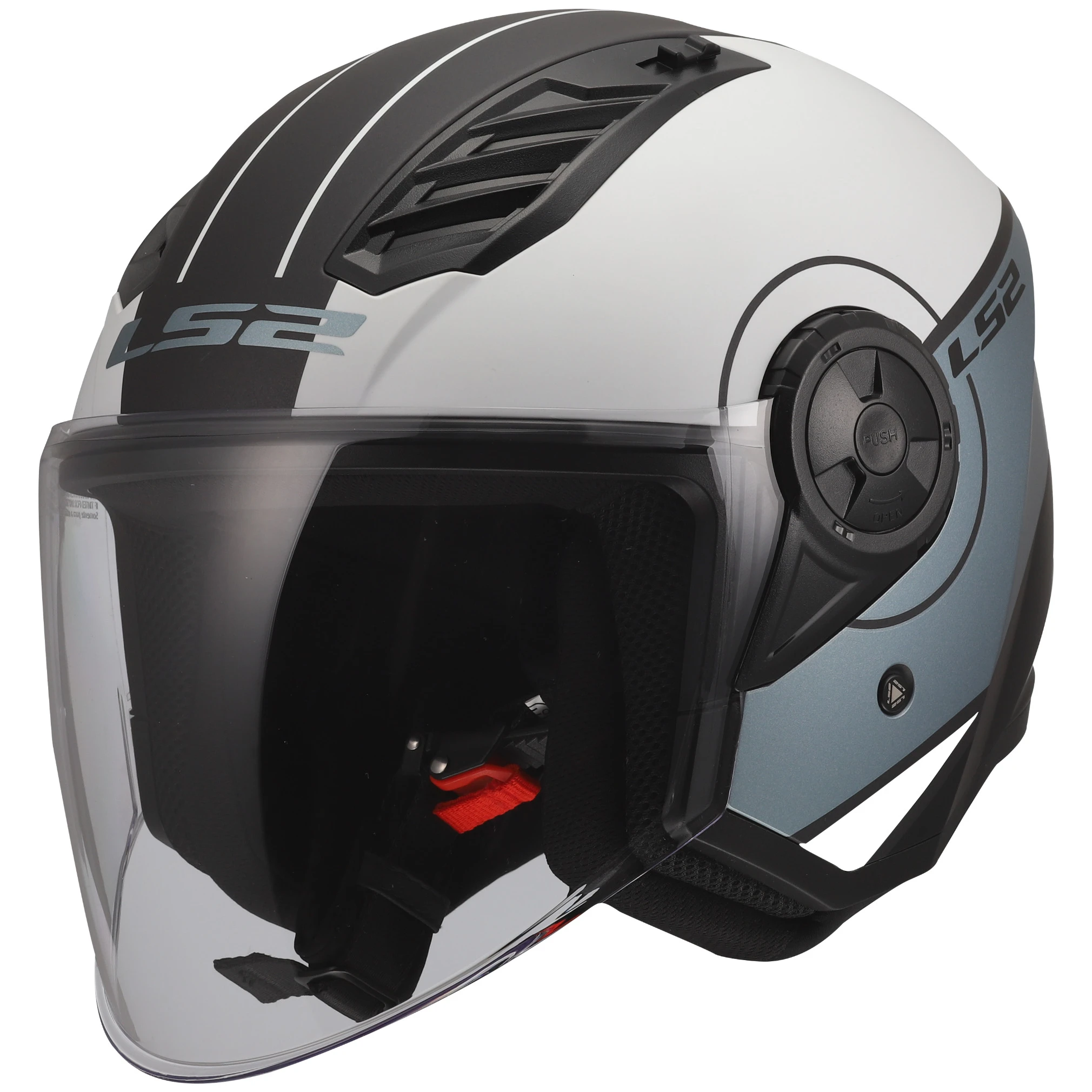 LS2 LS2 Airflow II - Cover Grey / Blue
