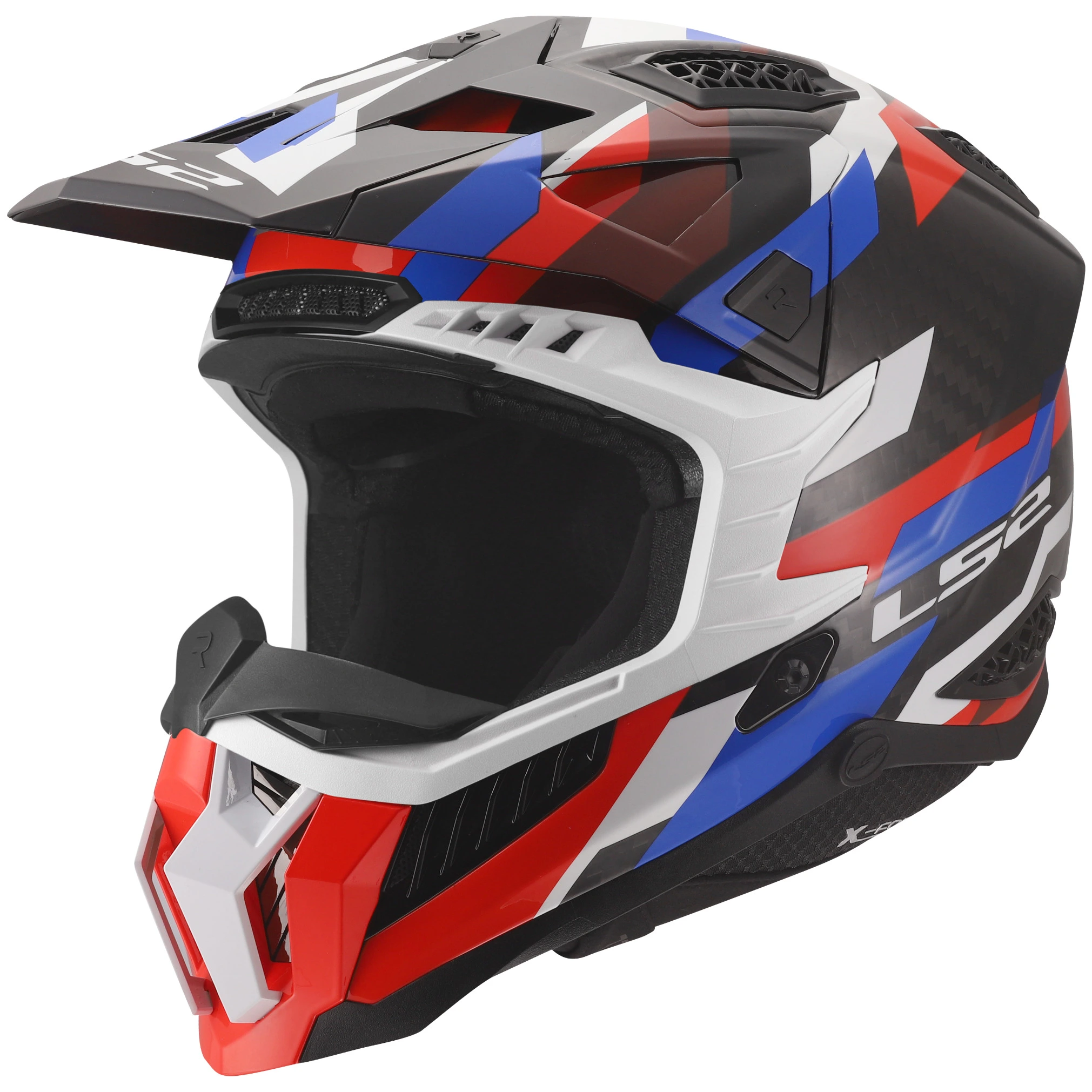 LS2 LS2 X-Force - Phantom White / Blue / Red